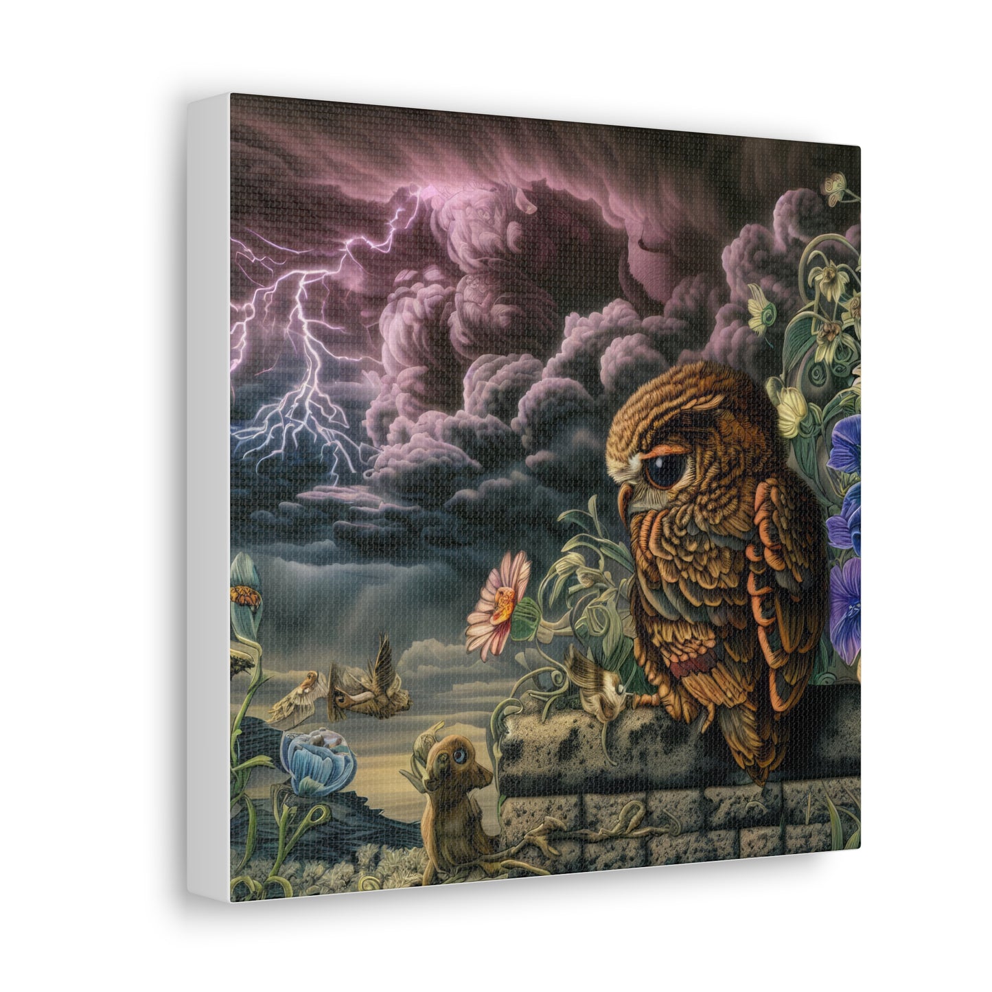 Kentucky Owl - Canvas Wall Art