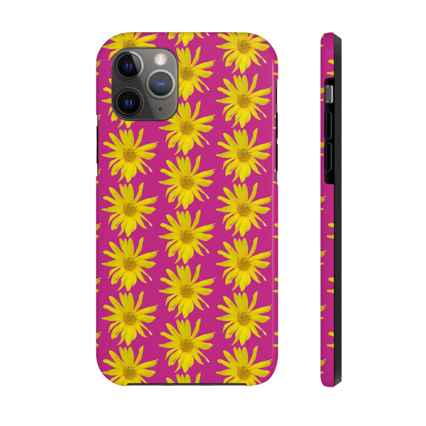 Wild Sunflower Pink Tough Phone Case