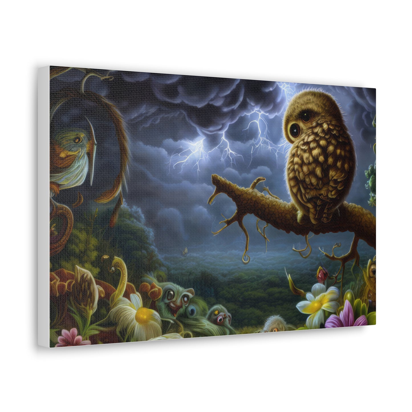 Mississippi Owl - Canvas Wall Art