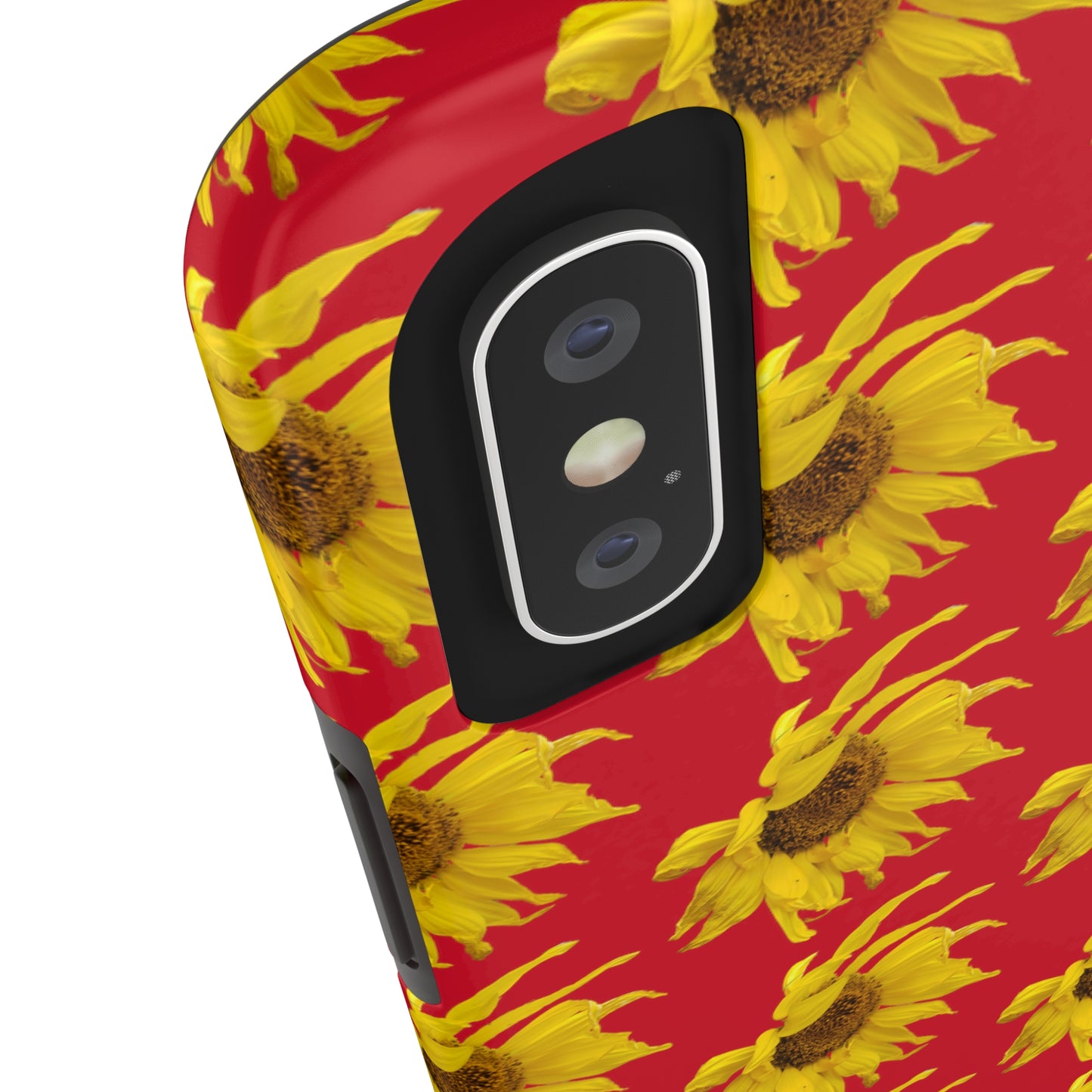 Fall Sunflower Red Tough Phone Case