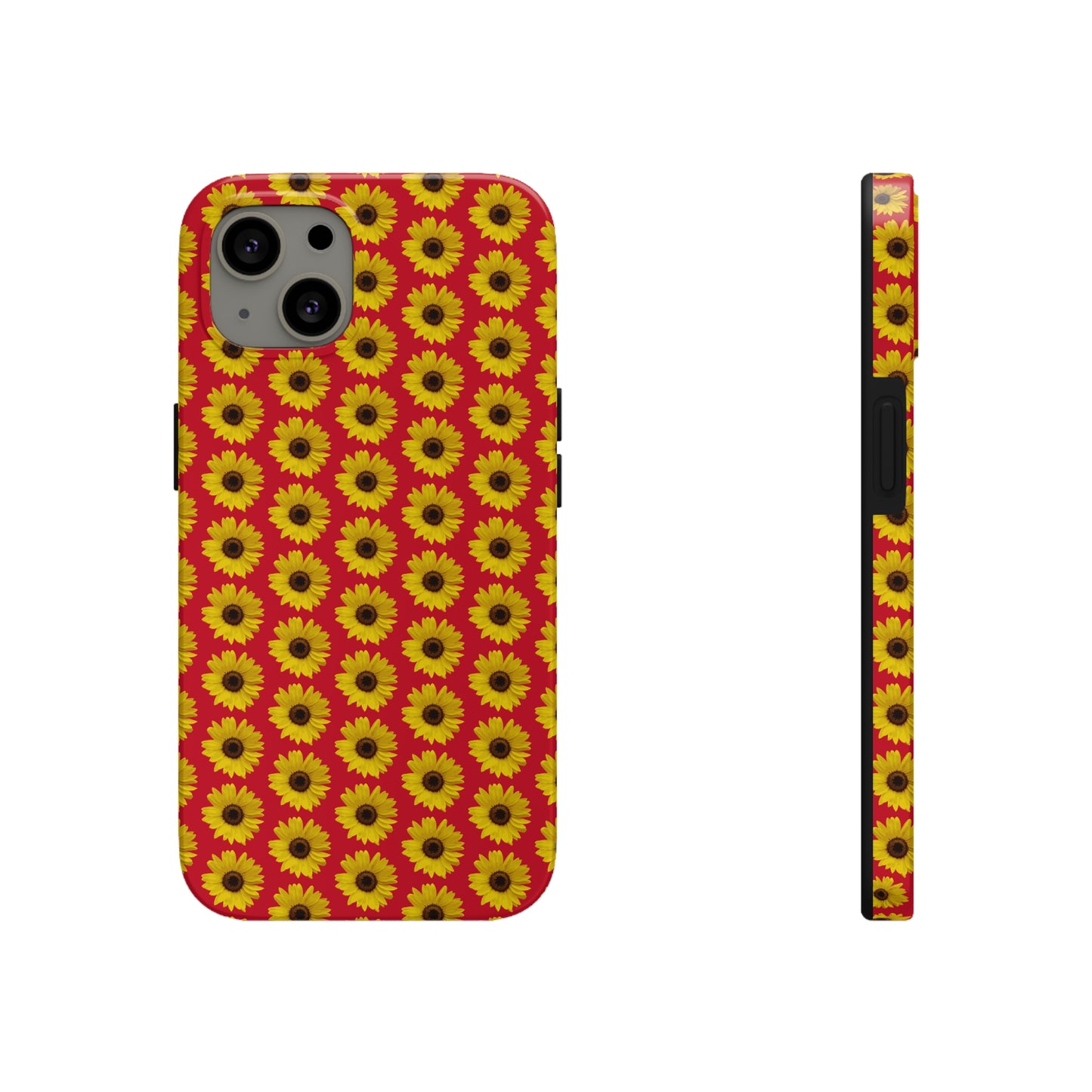 Sunflower Red Tough Phone Case