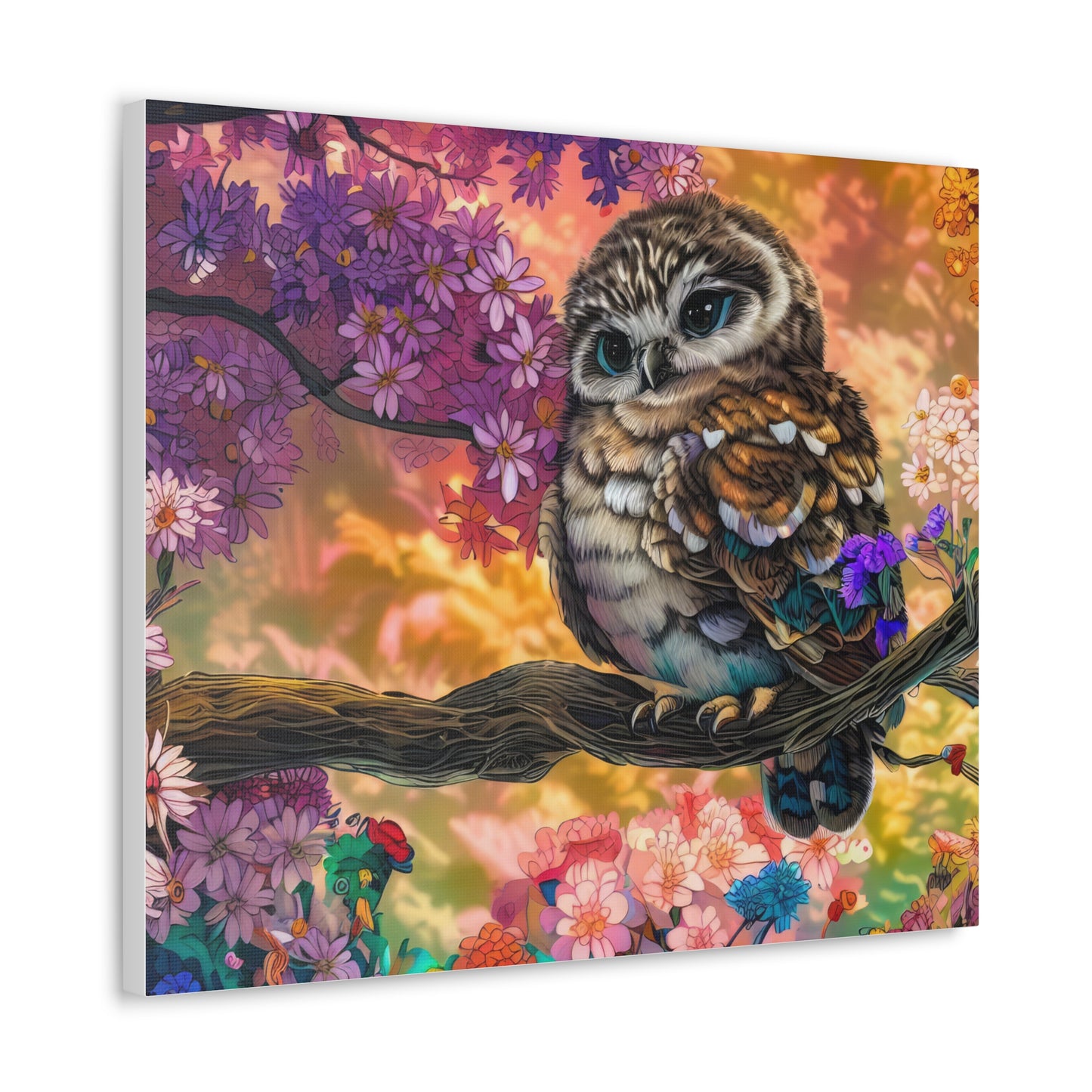 California Owl  - Canvas Wall Art