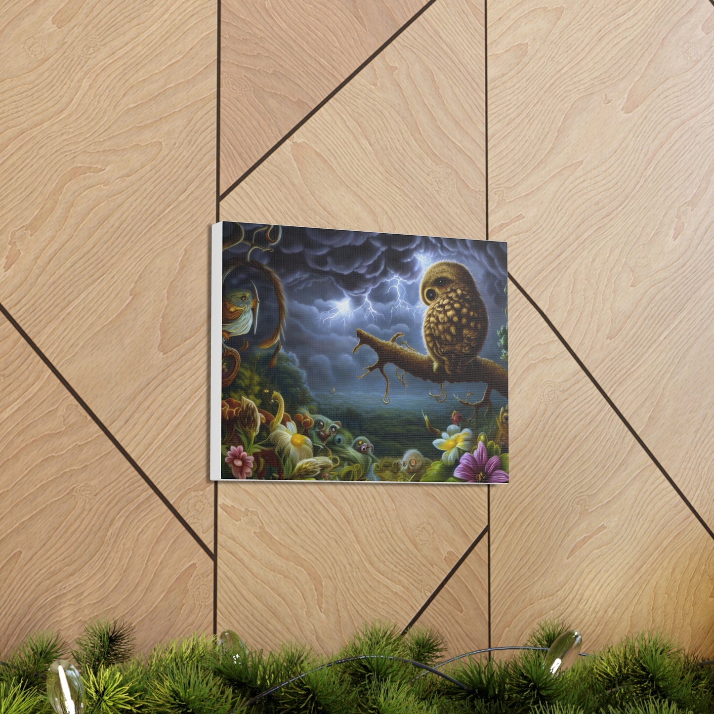 Mississippi Owl - Canvas Wall Art