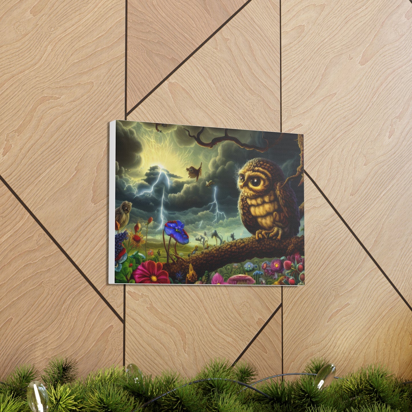 Vermont Owl - Canvas Wall Art