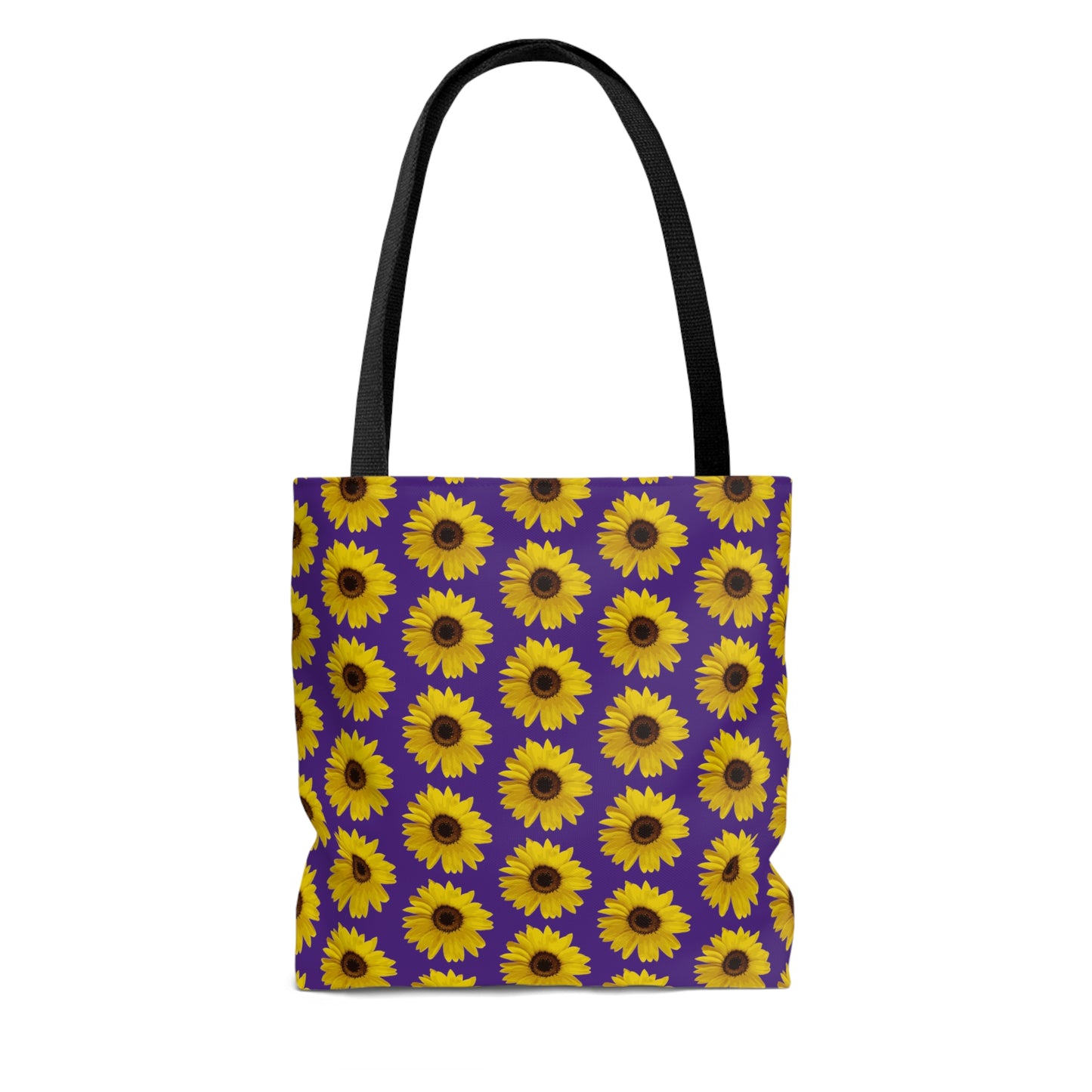 Sunflower Purple Tote Bag