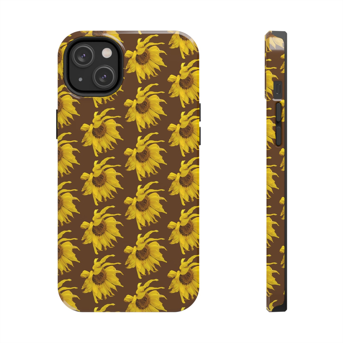 Fall Sunflower Brown Tough Phone Case