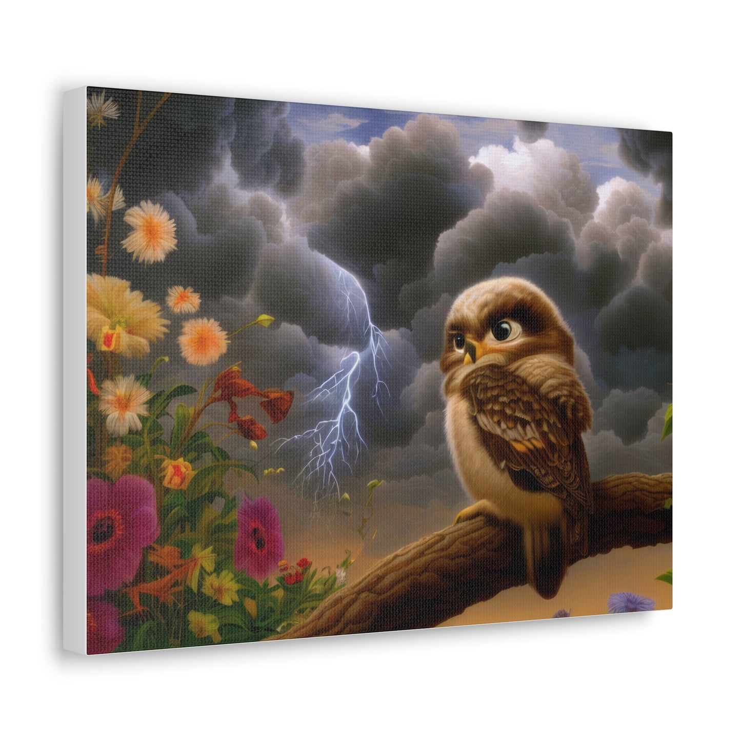 Maryland Owl - Canvas Wall Art