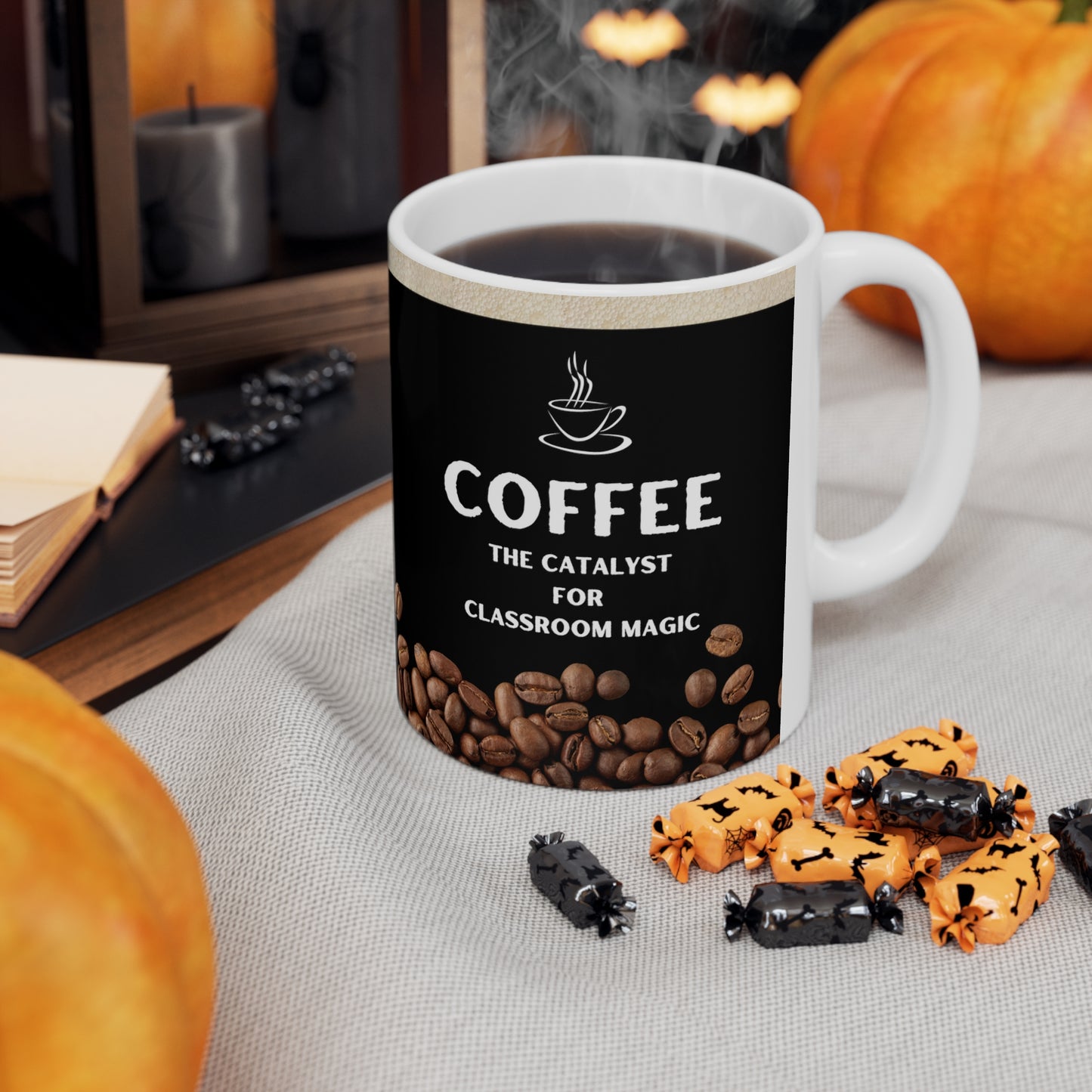 Black Coffee Mug 11oz - The Catalyst for Classroom Magic