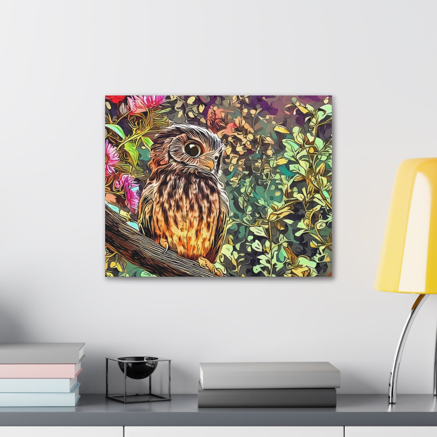 Idaho Owl - Canvas Wall Art