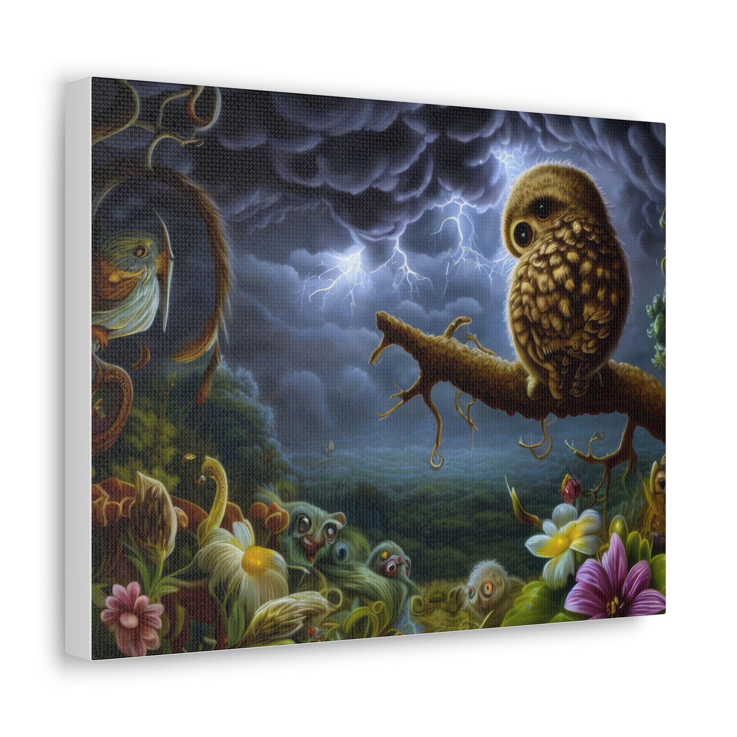 Mississippi Owl - Canvas Wall Art