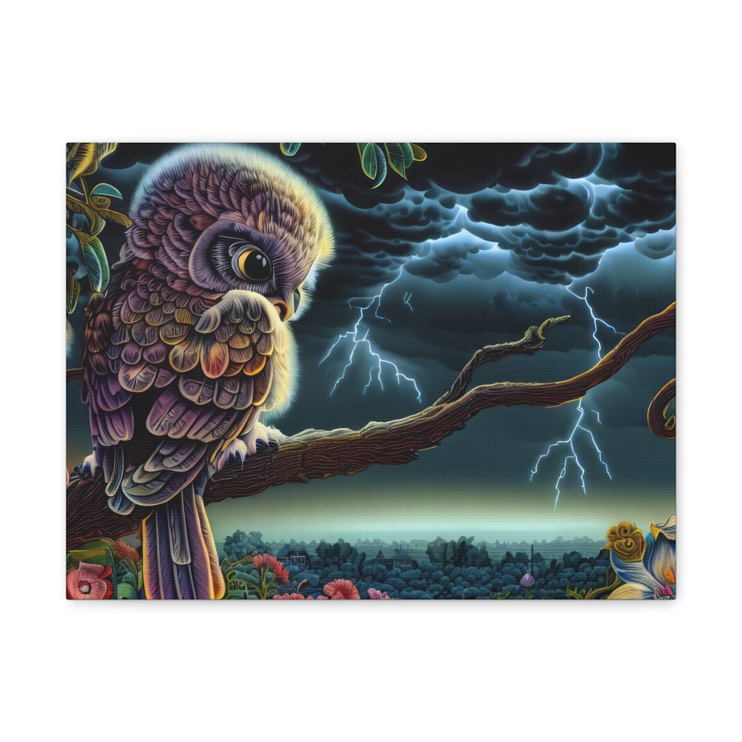 Washington Owl - Canvas Wall Art