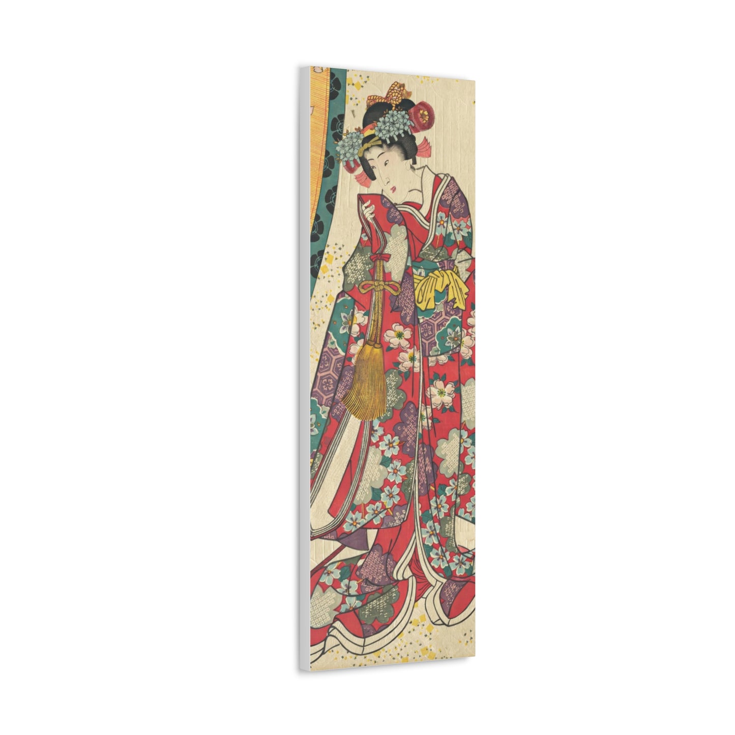 Utagawa Kunisada - Parody of the Third Princess and Kashiwagi Wall Art