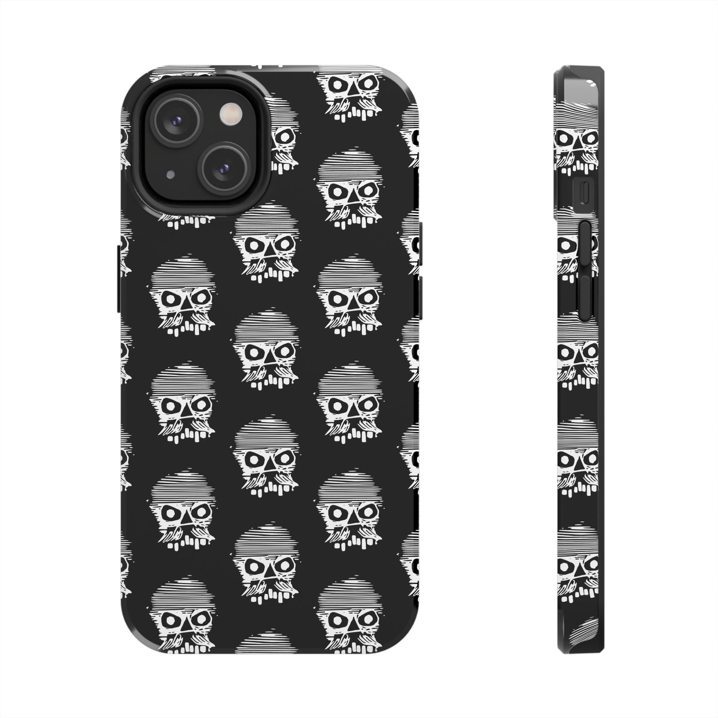 Skull Black Tough Phone Case