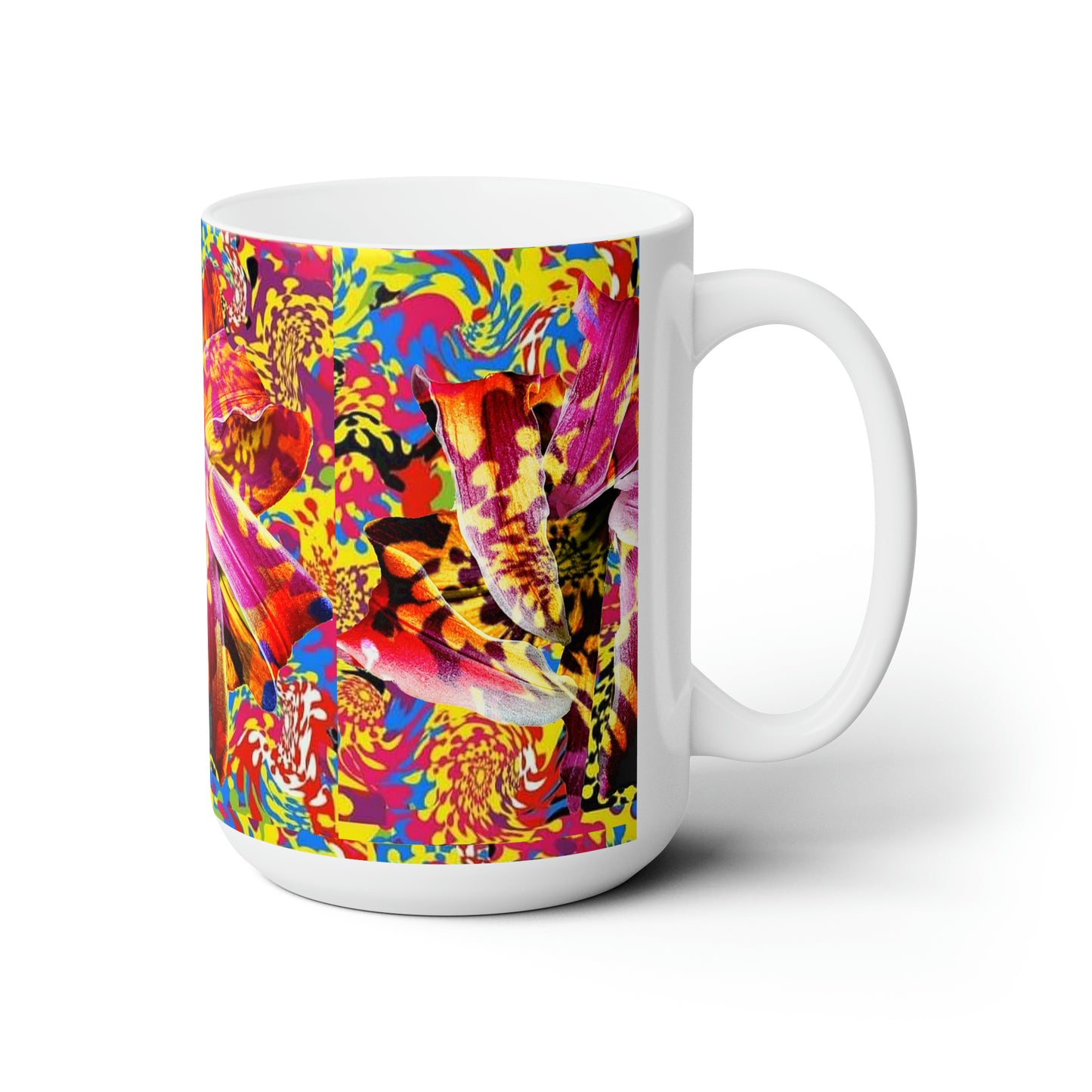 Floral Fiesta Large Mug 15oz