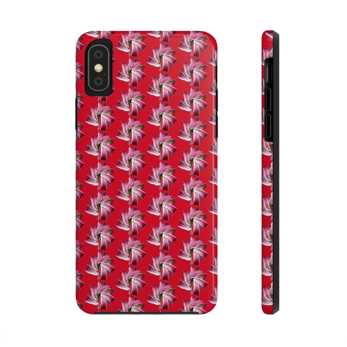 Morning Lily Red Tough Phone Case