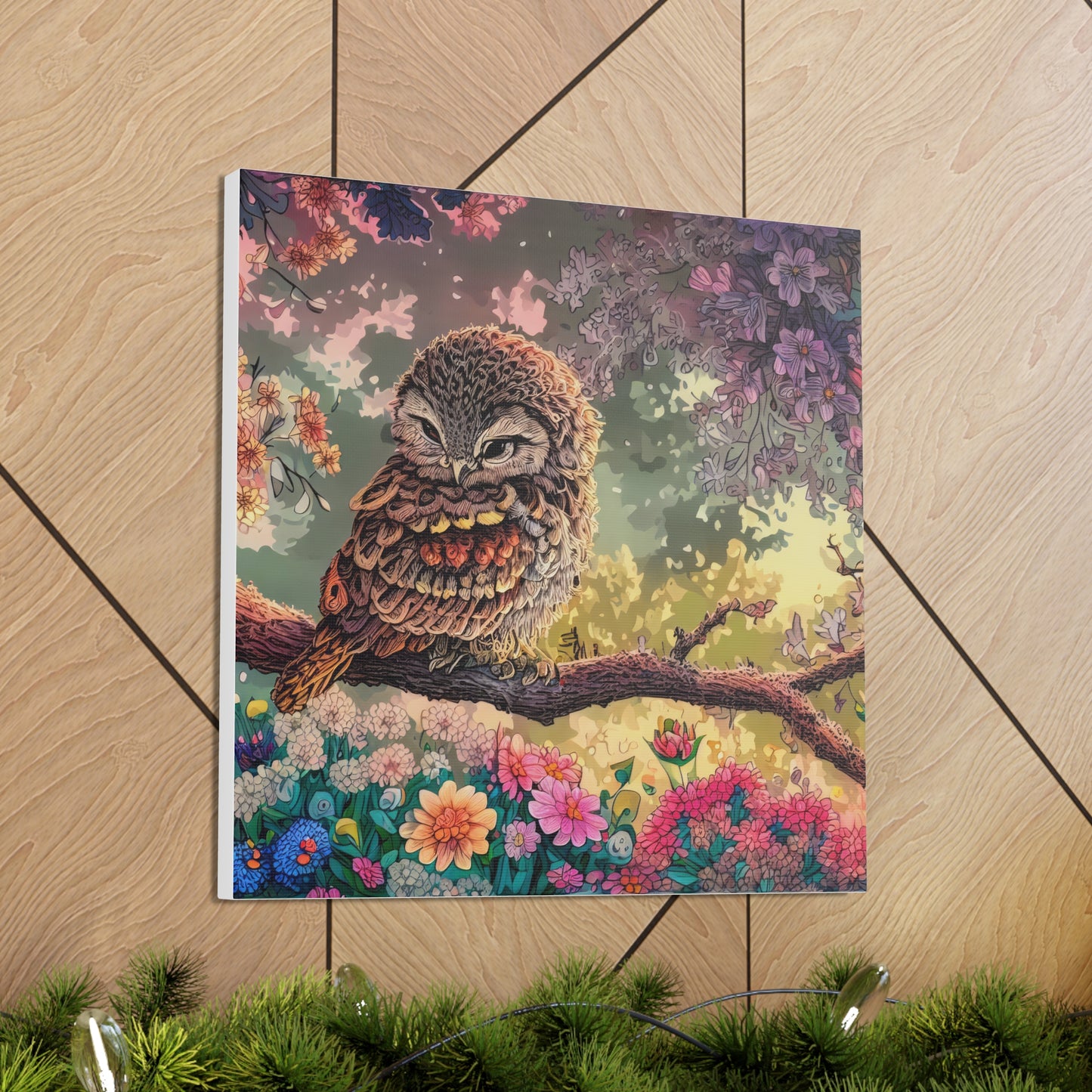 Oregon Owl - Canvas Wall Art