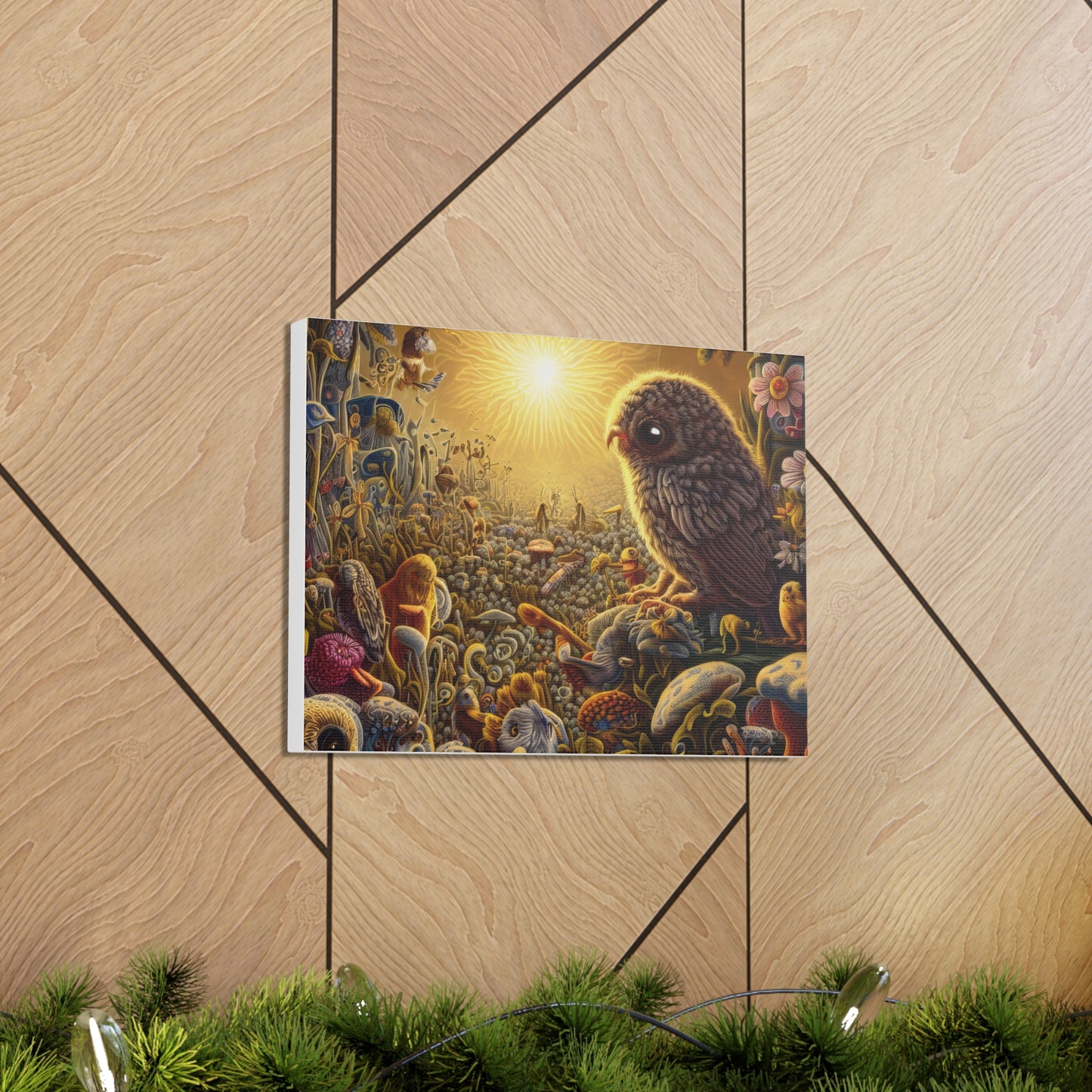 Virginia Owl - Canvas Wall Art