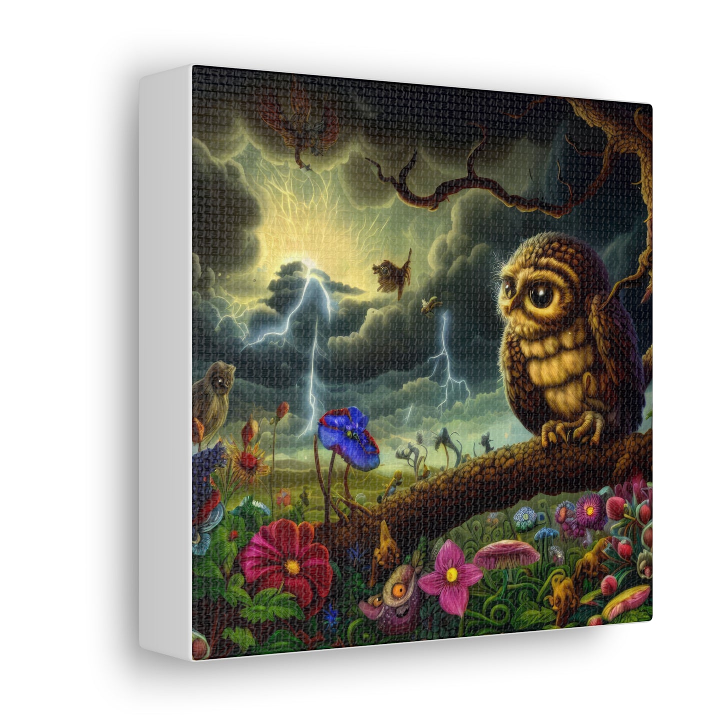 Vermont Owl - Canvas Wall Art