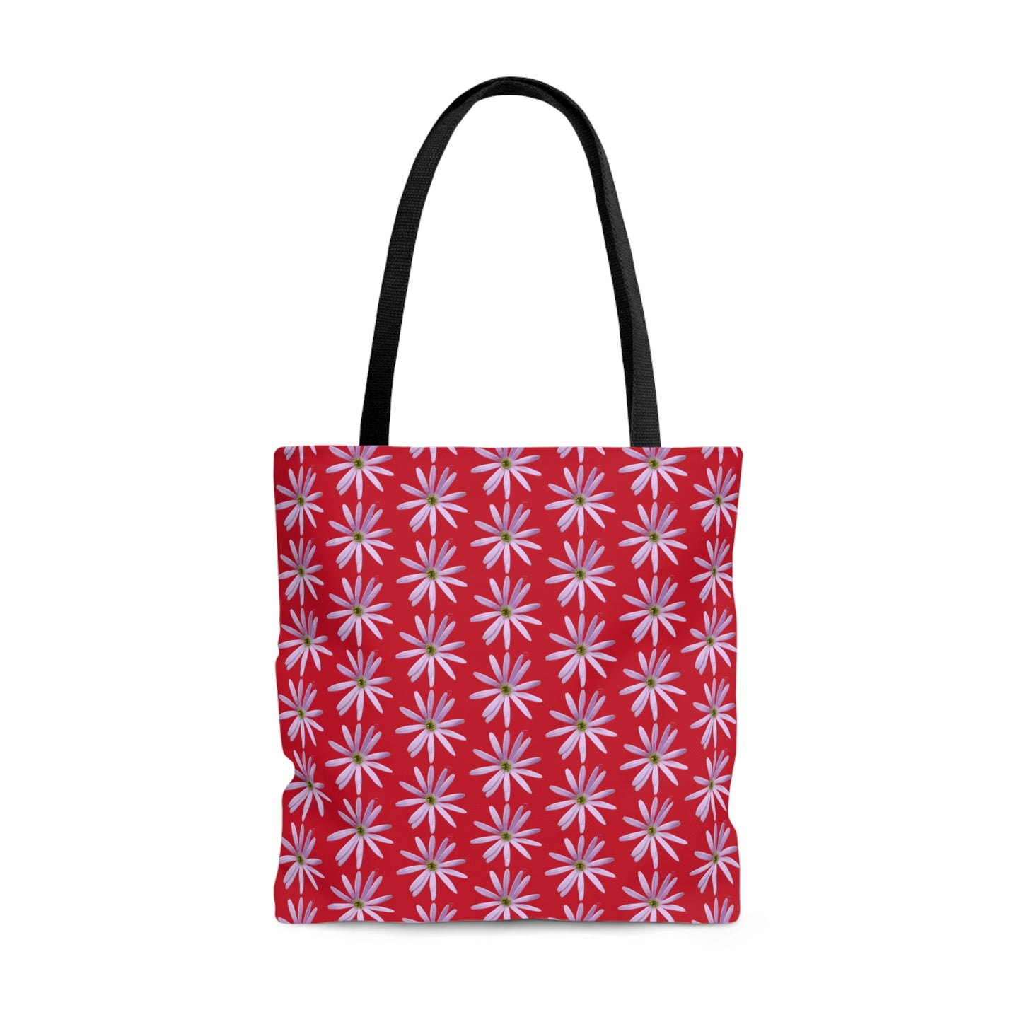 Aster Red Tote Bag