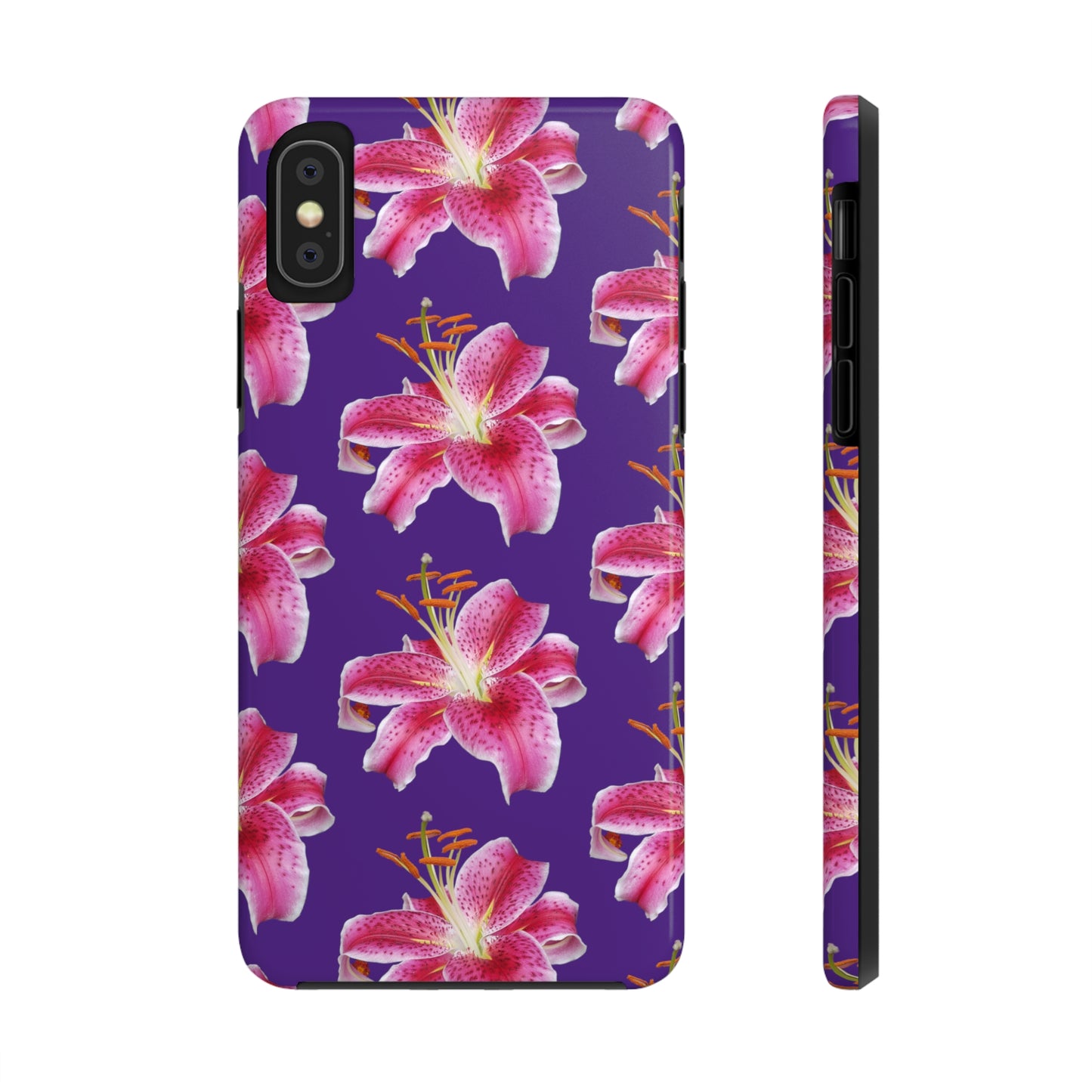 Stargazer Lily Purple Tough Phone Case