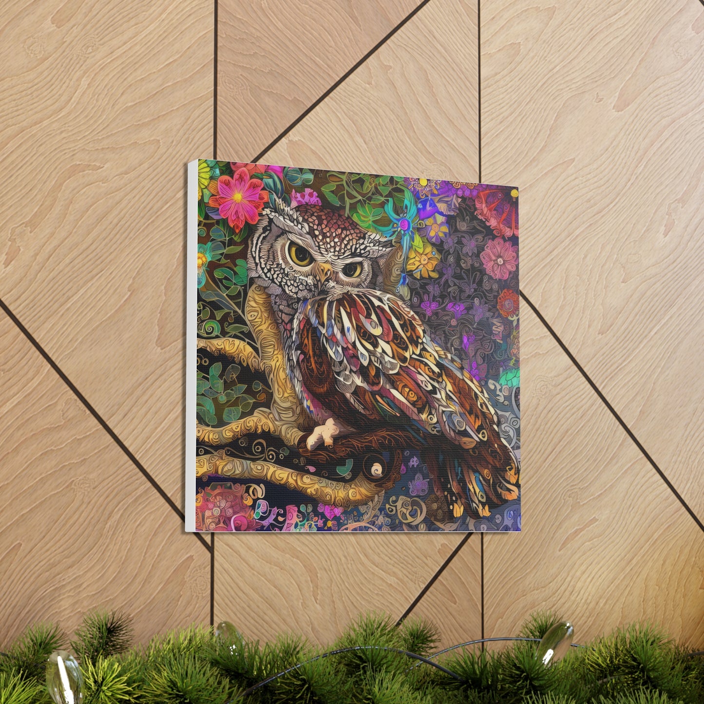 Alaska Owl  - Canvas Wall Art