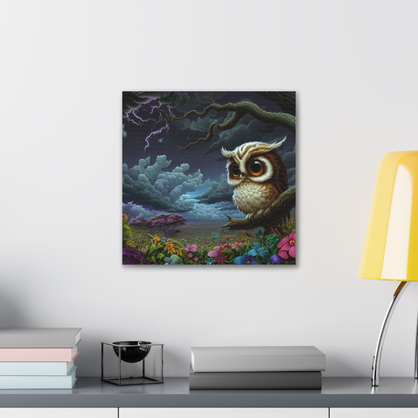 Iowa Owl  - Canvas Wall Art