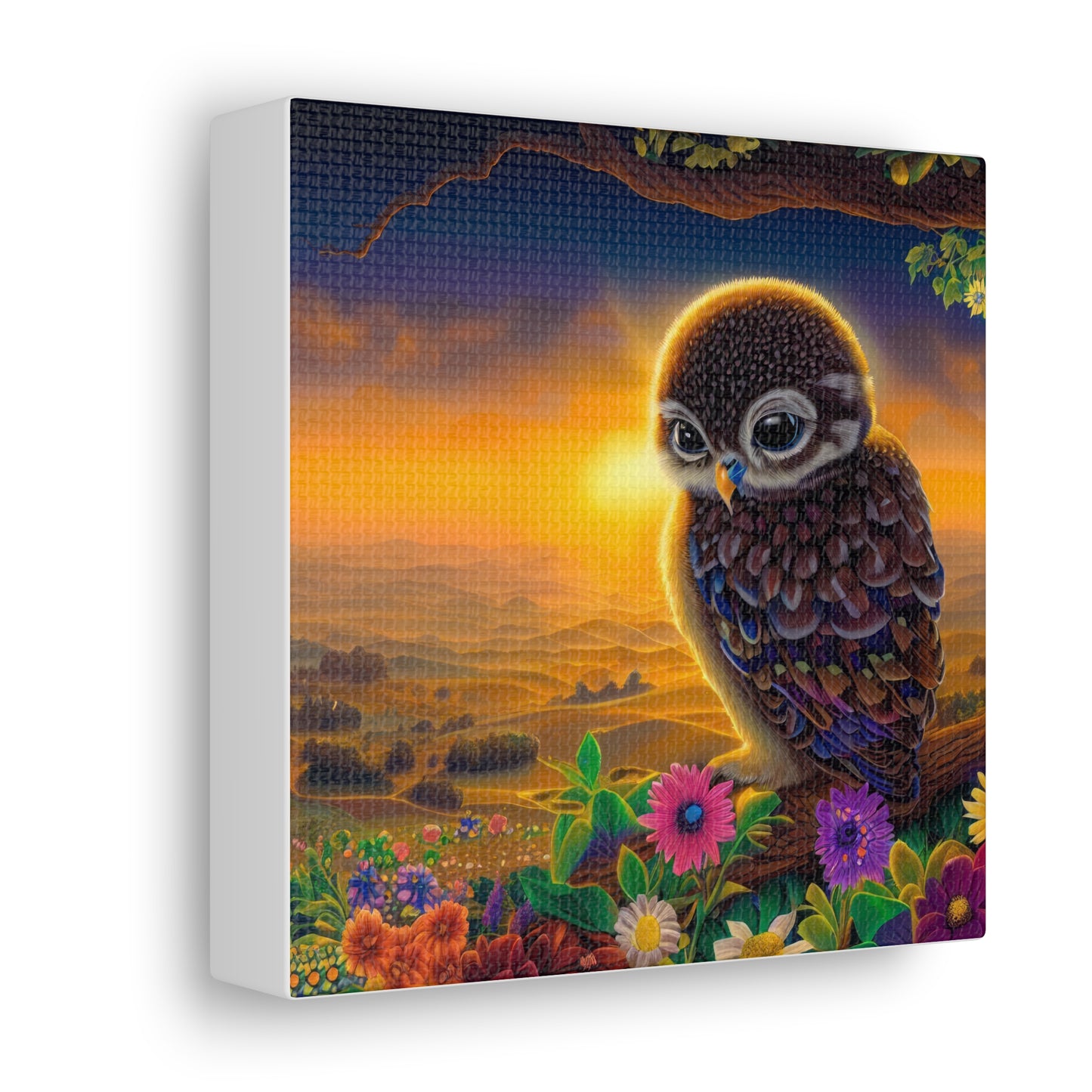 Ohio Owl - Canvas Wall Art