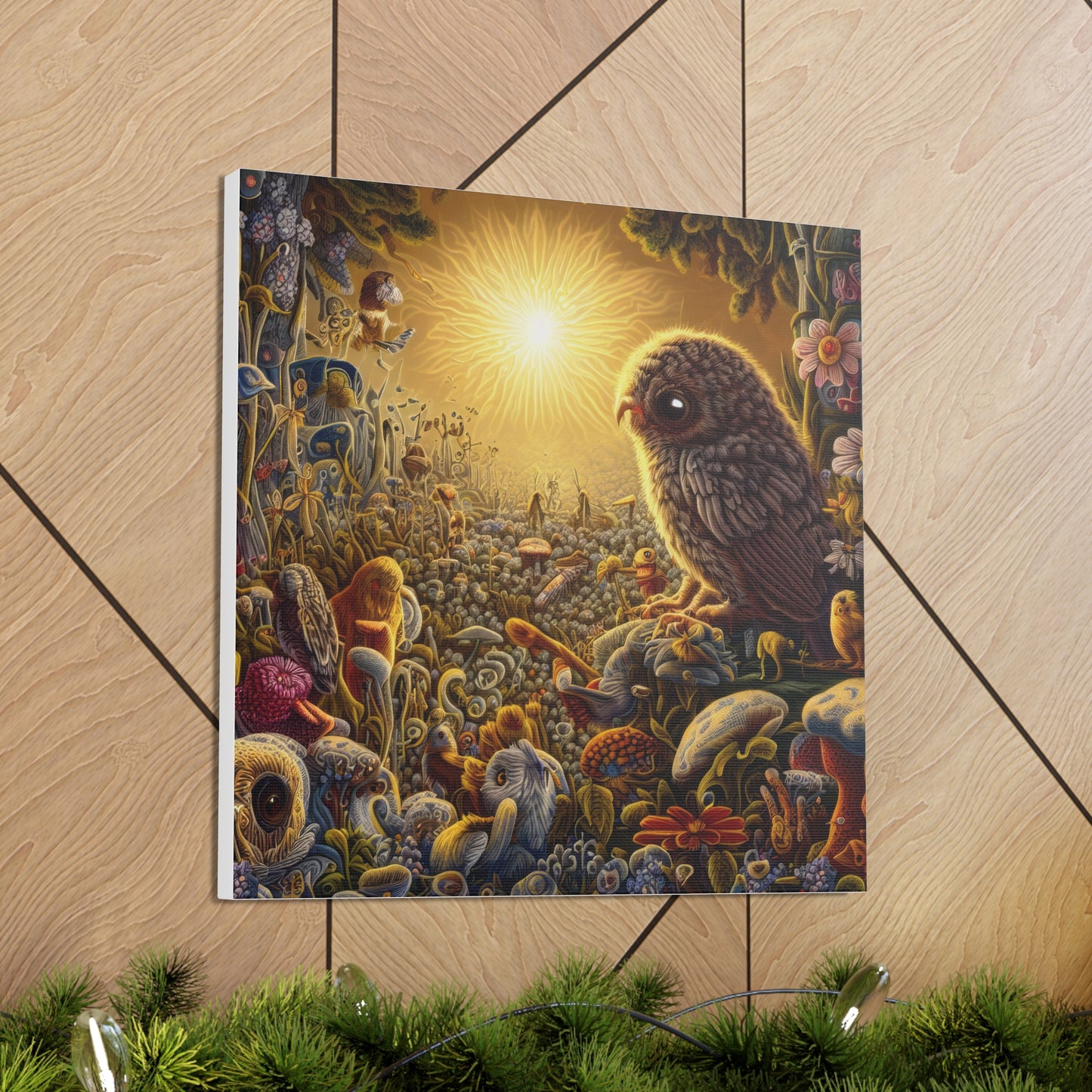 Virginia Owl - Canvas Wall Art