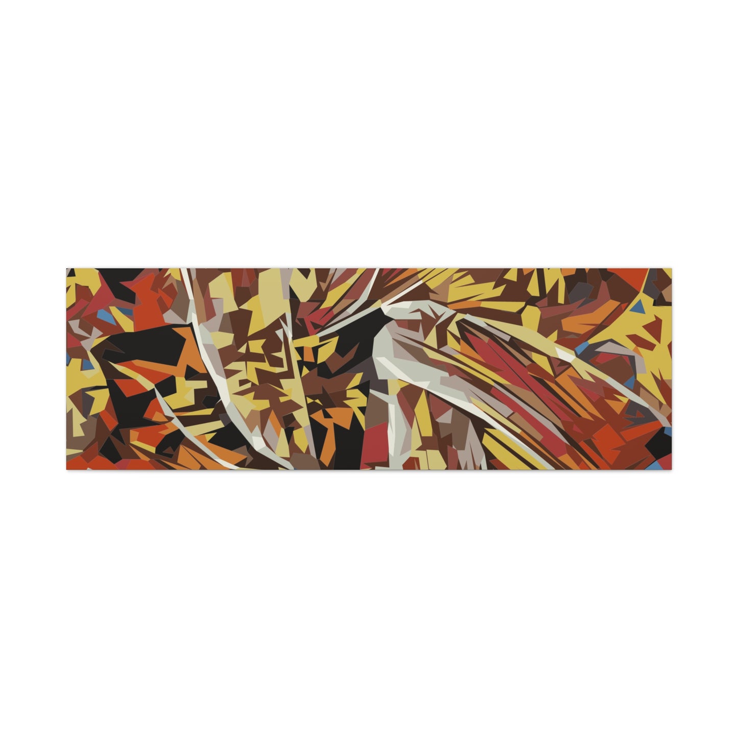 Abstract Floral Fiesta Canvas Gallery Wraps