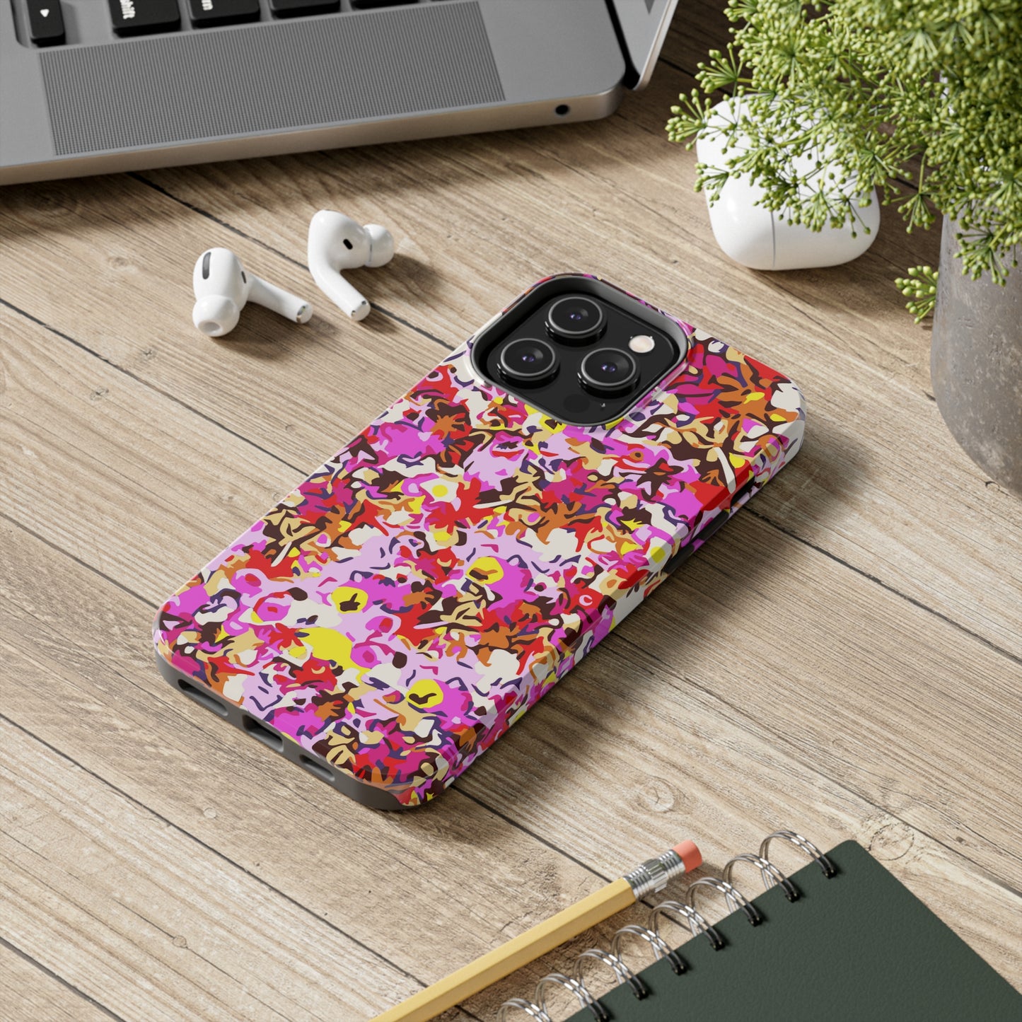 Floral Inspired Tough Phone Case