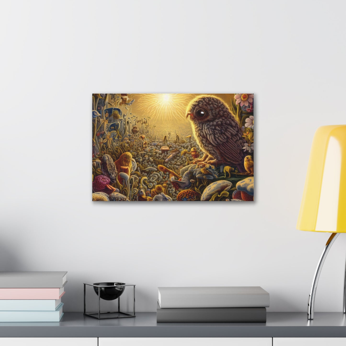 Virginia Owl - Canvas Wall Art