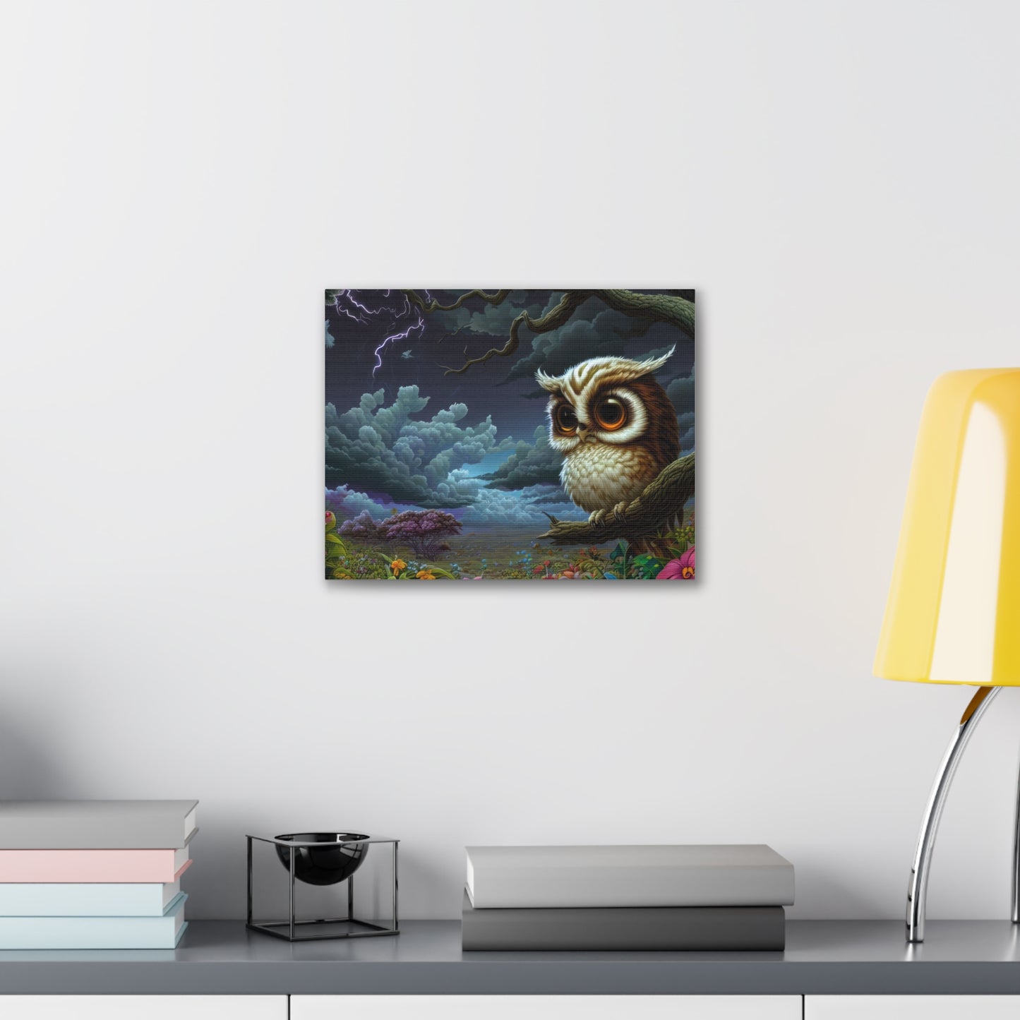 Iowa Owl  - Canvas Wall Art