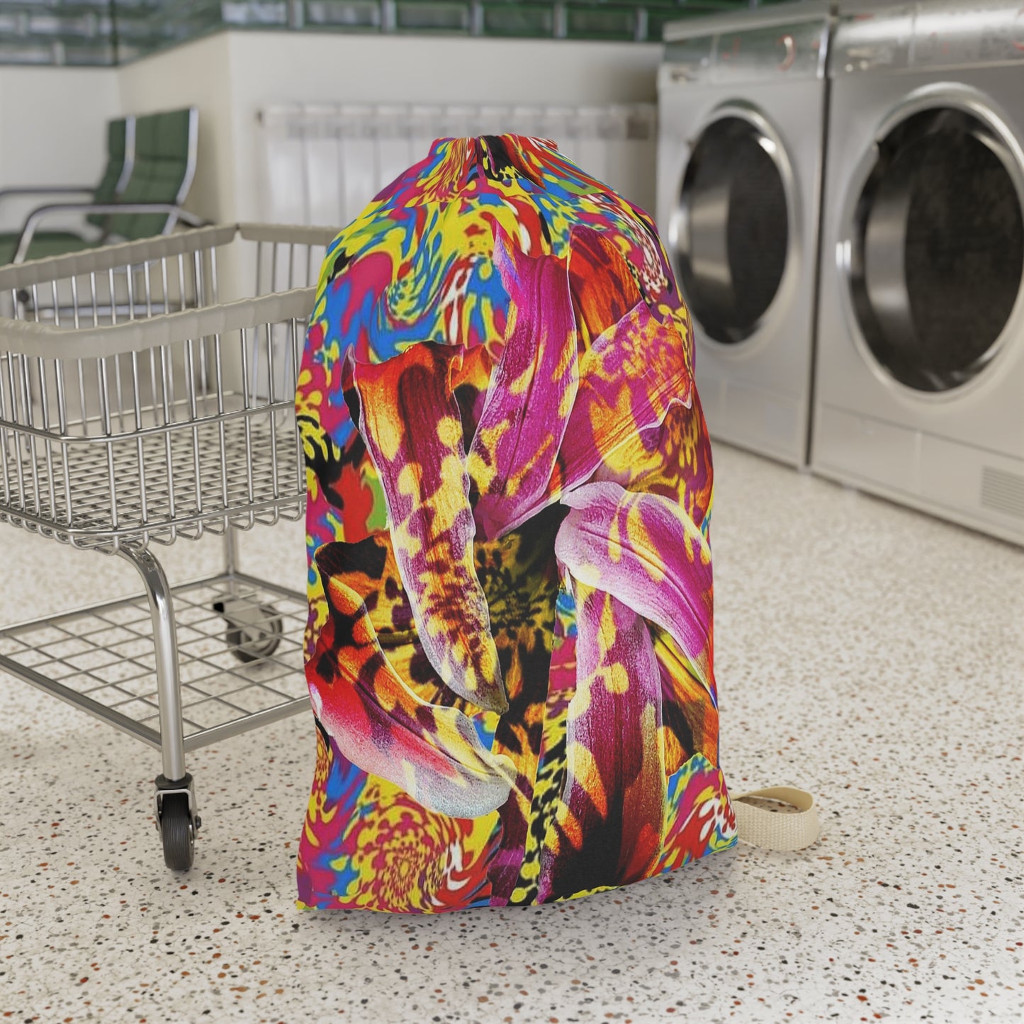 Floral Fiesta Laundry Bag