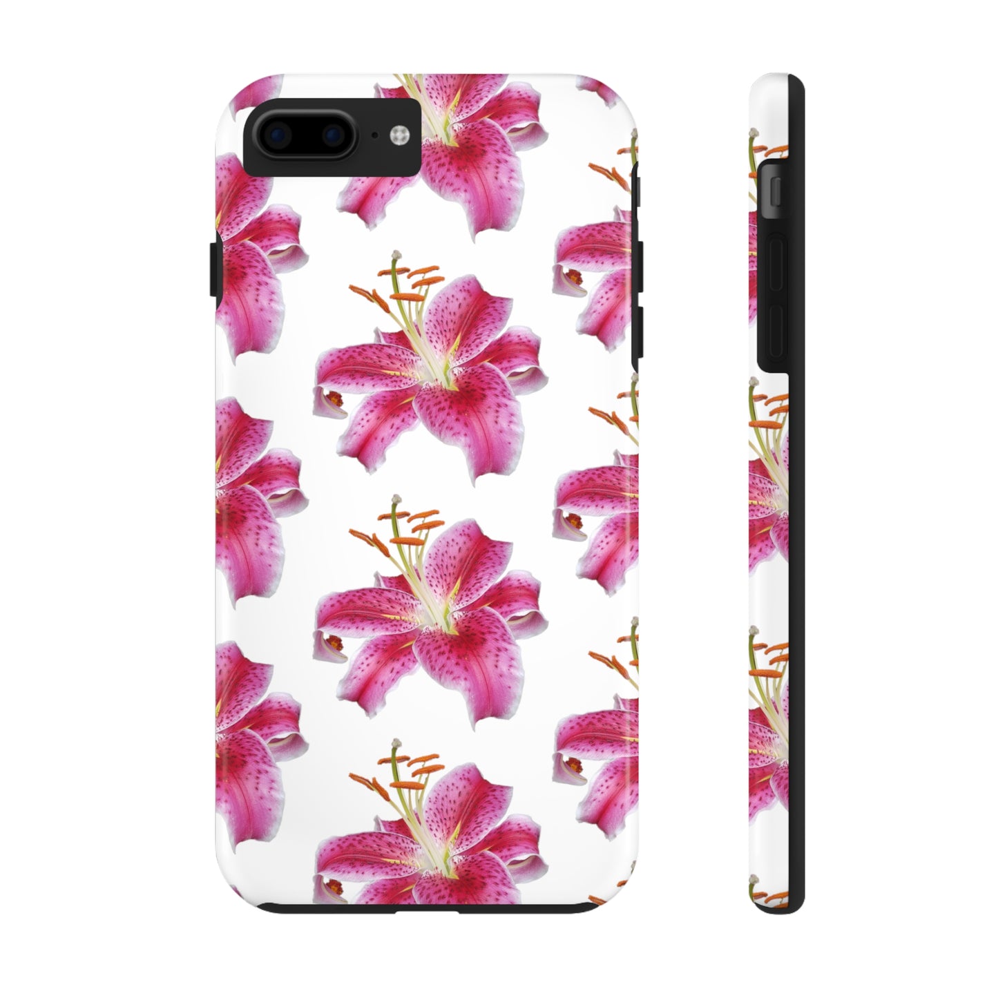 Stargazer Lily White Tough Phone Case