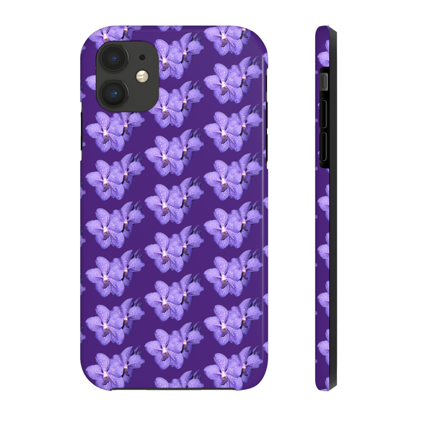 Blue Orchid Purple Tough Phone Case