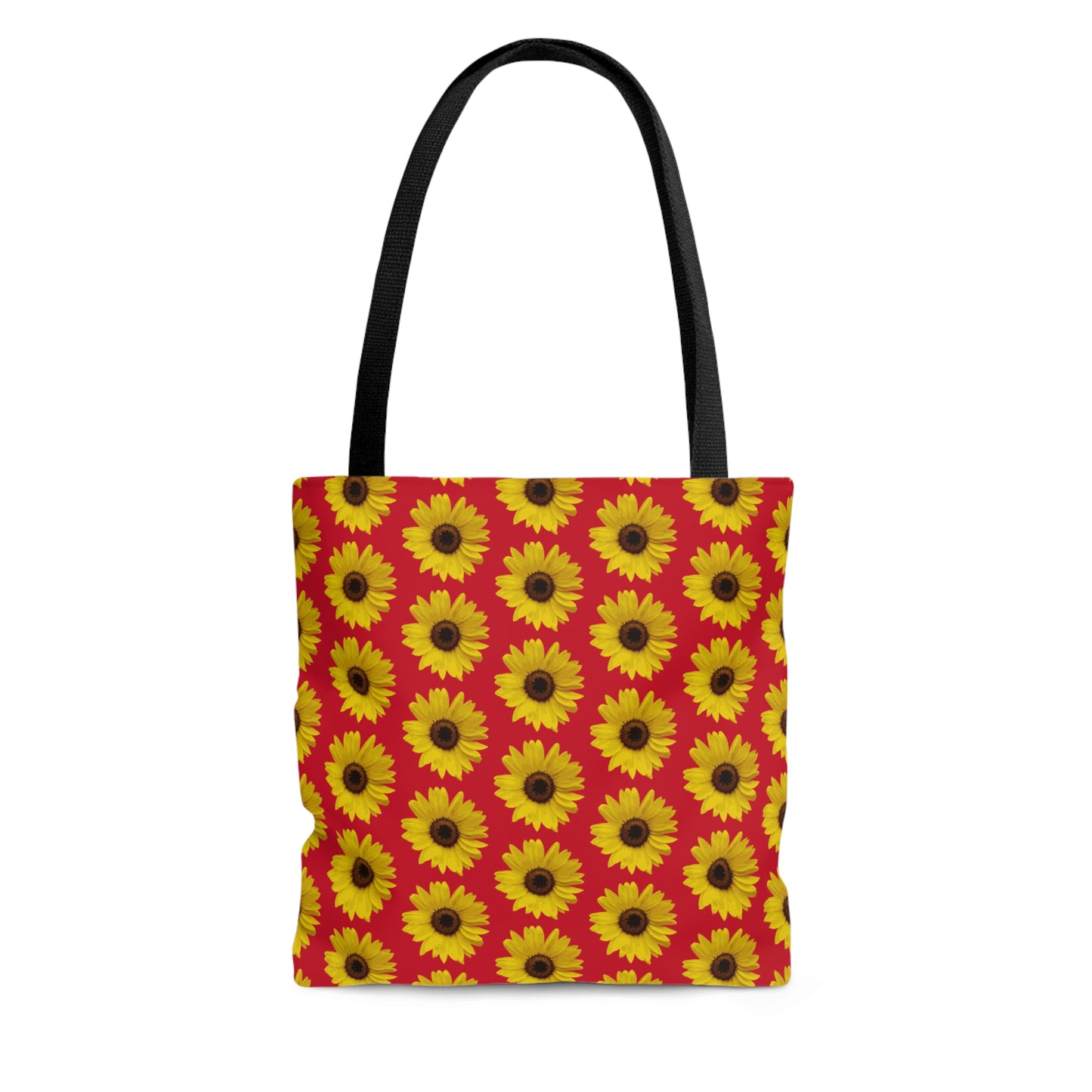 Sunflower Red Tote Bag