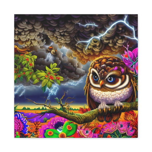 Louisiana Owl - Canvas Wall Art