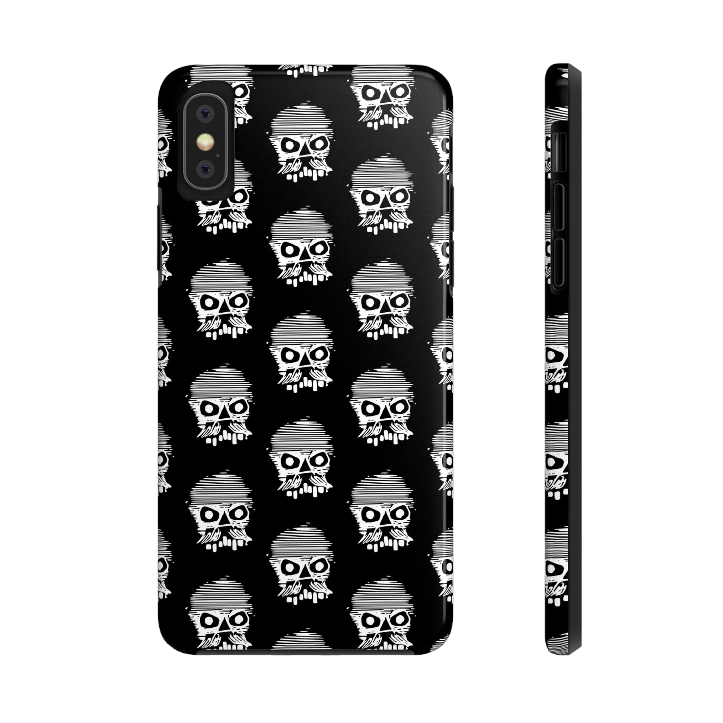 Skull Black Tough Phone Case