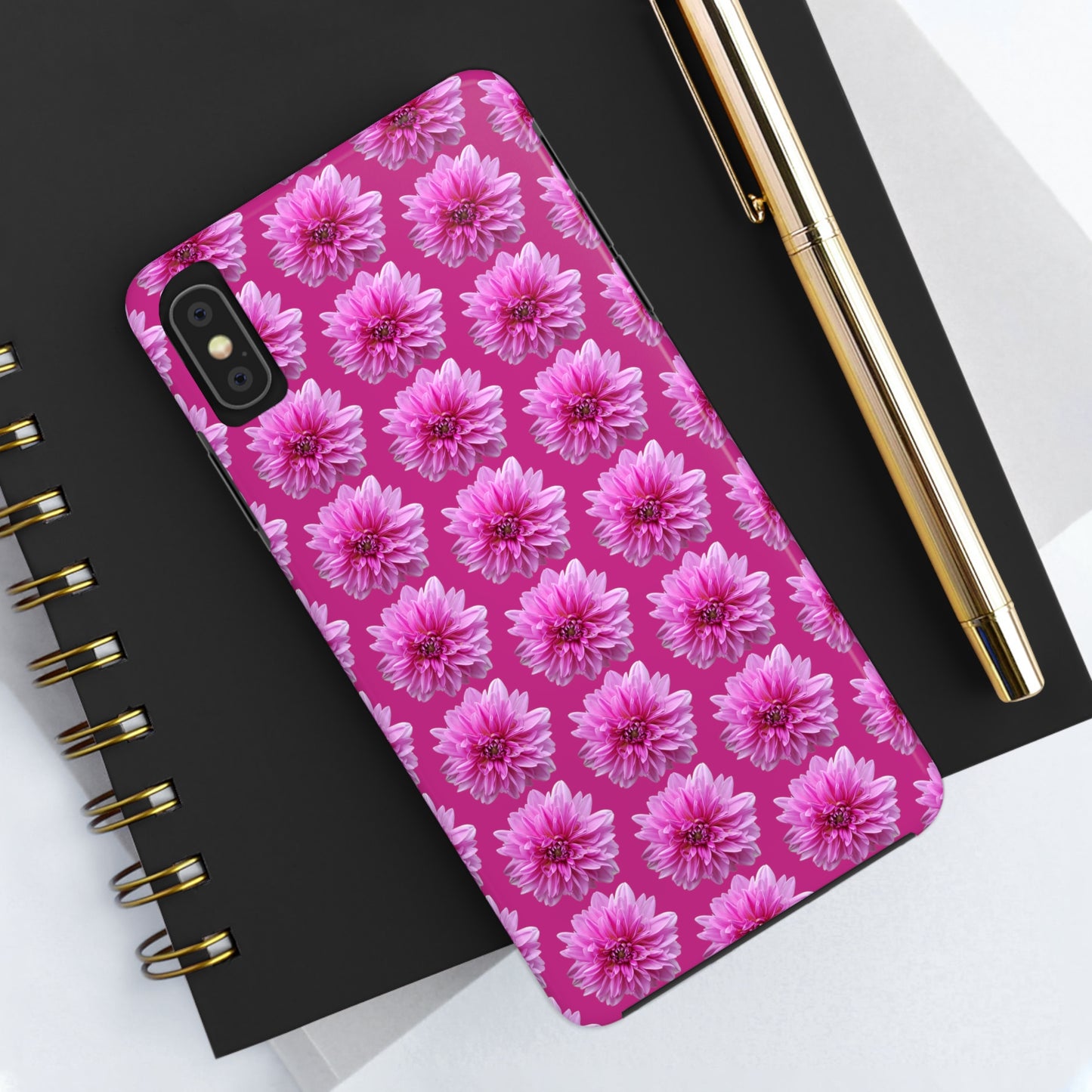 Pink Dahlia Pink Tough Phone Case