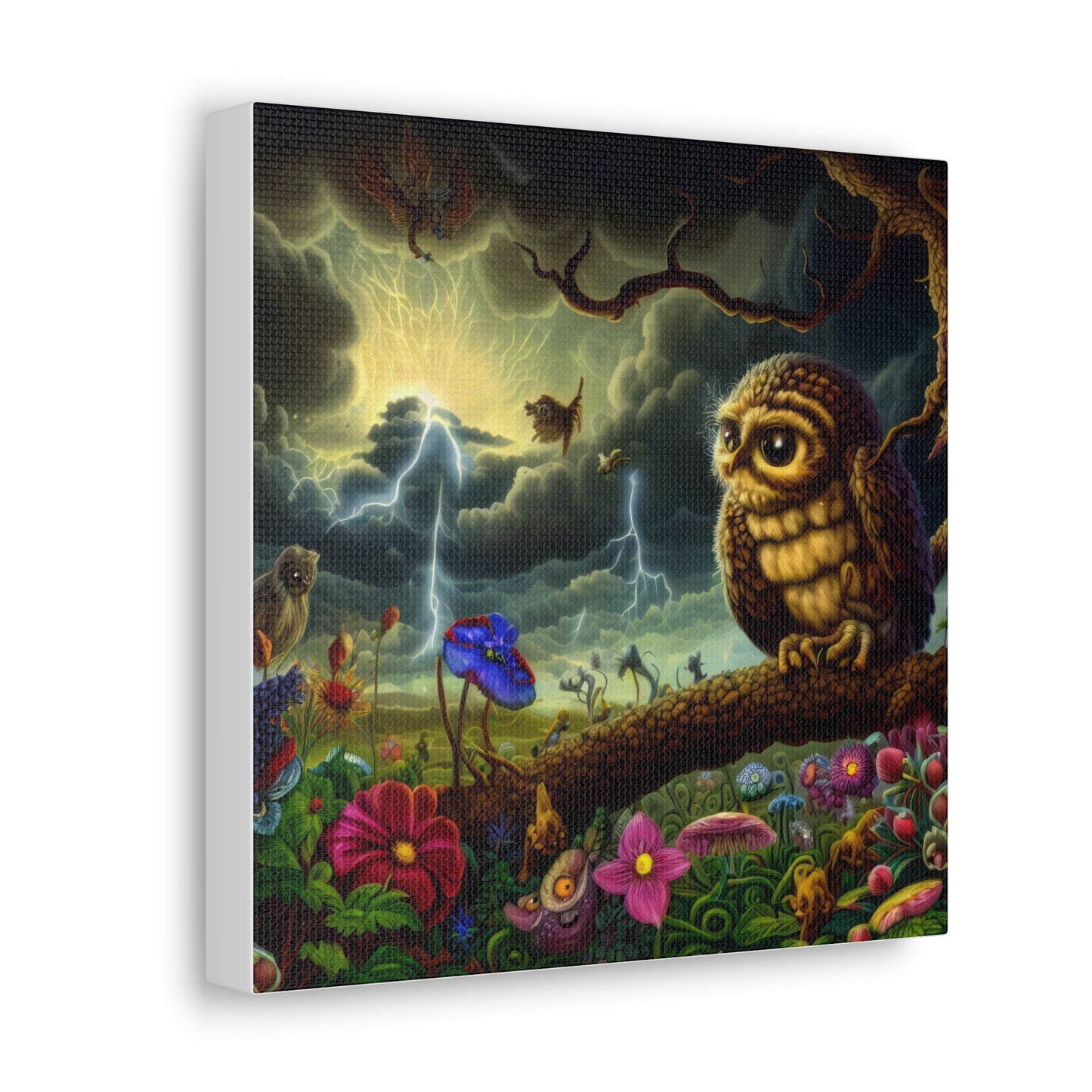 Vermont Owl - Canvas Wall Art