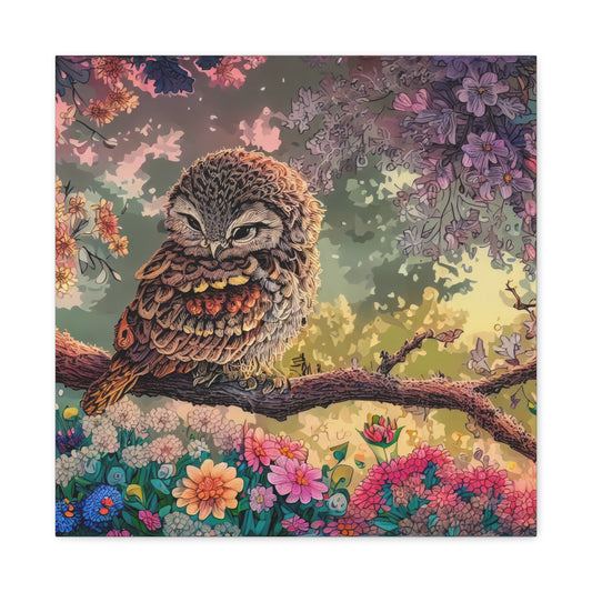 Oregon Owl - Canvas Wall Art