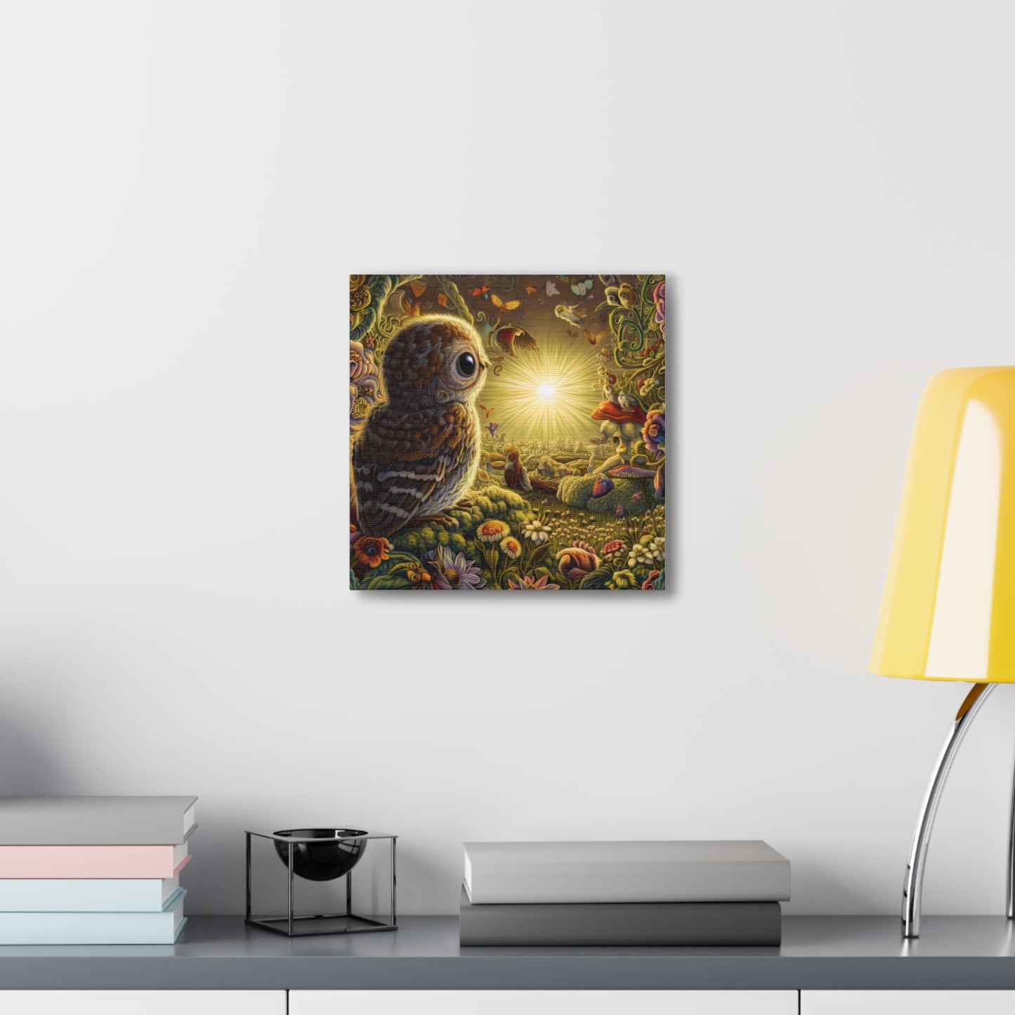 Massachusetts Owl - Canvas Wall Art