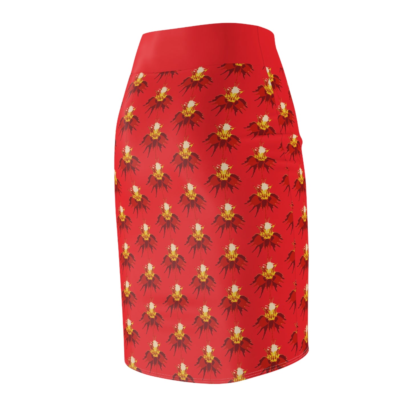 Orchid Sepal Pencil Skirt