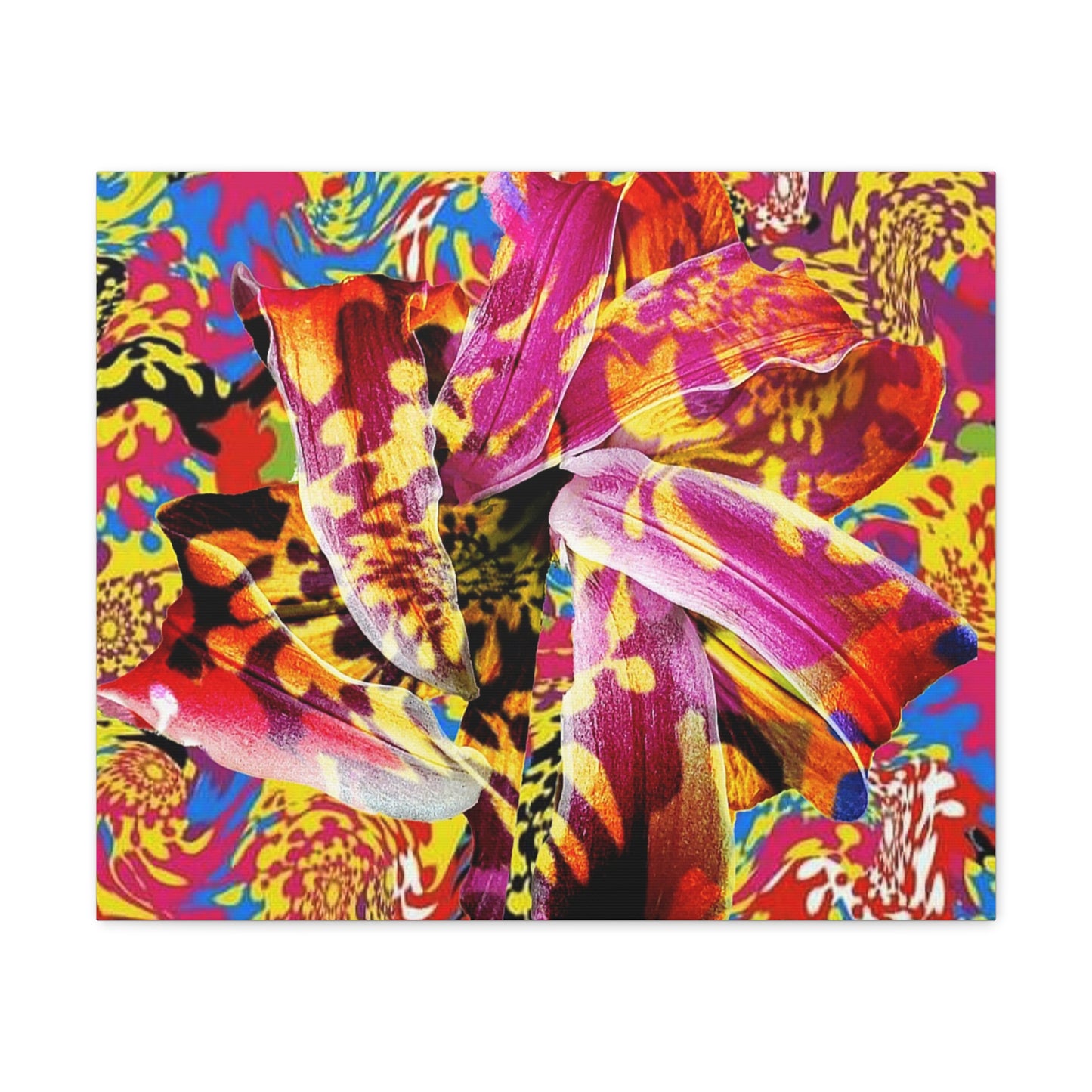 Floral Fiesta Canvas Gallery Wrap