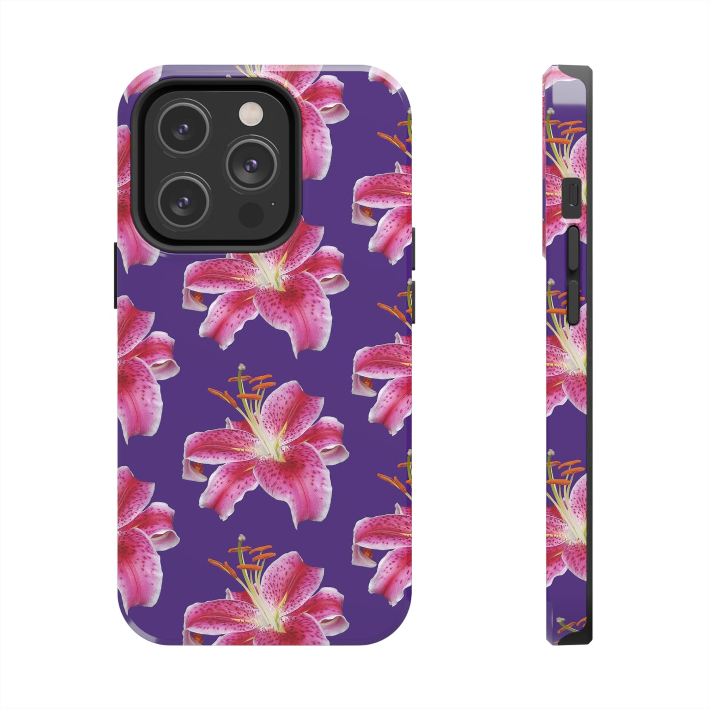 Stargazer Lily Purple Tough Phone Case