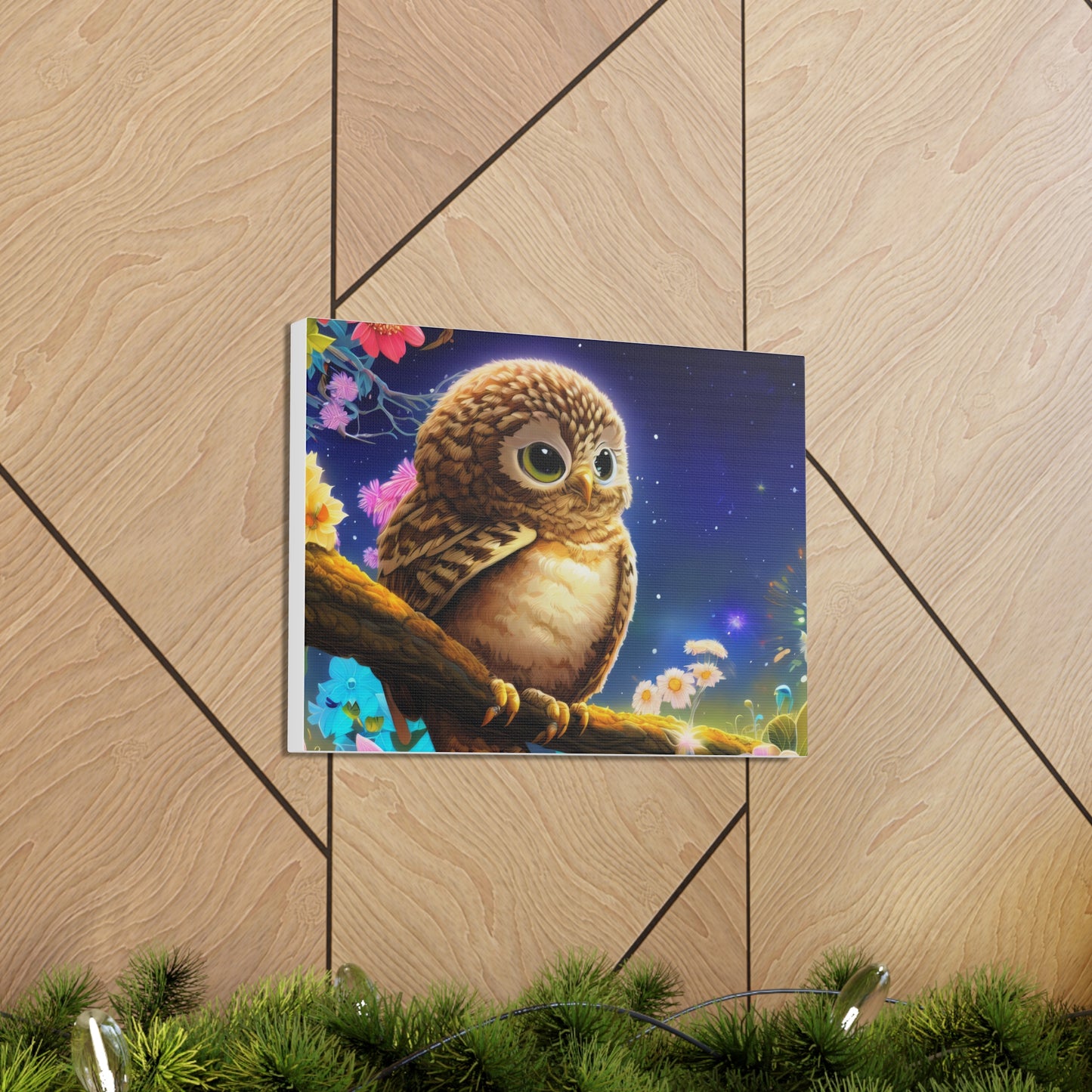 Missouri Owl - Canvas Wall Art