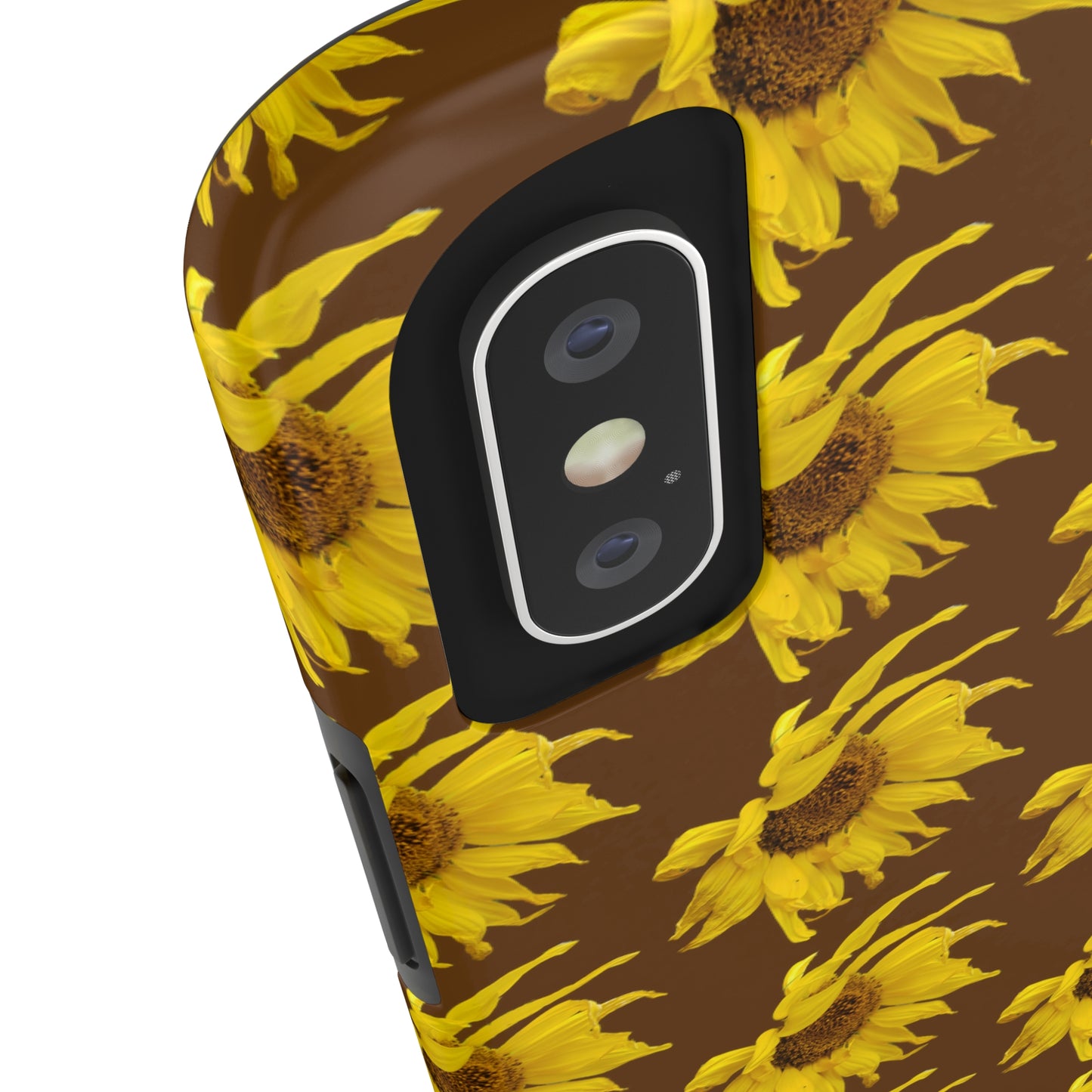 Fall Sunflower Brown Tough Phone Case