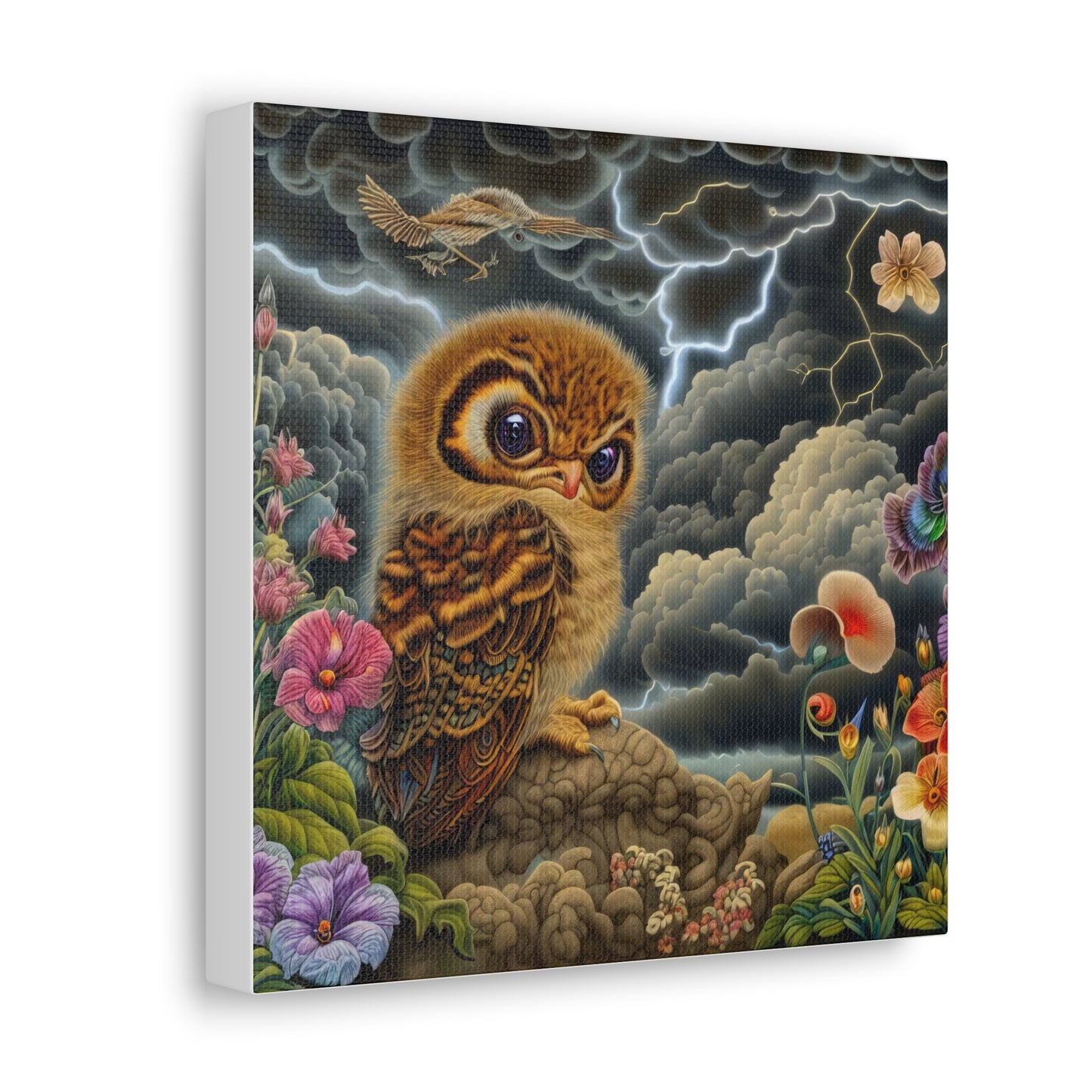 Achilles Owl - Canvas Wall Art