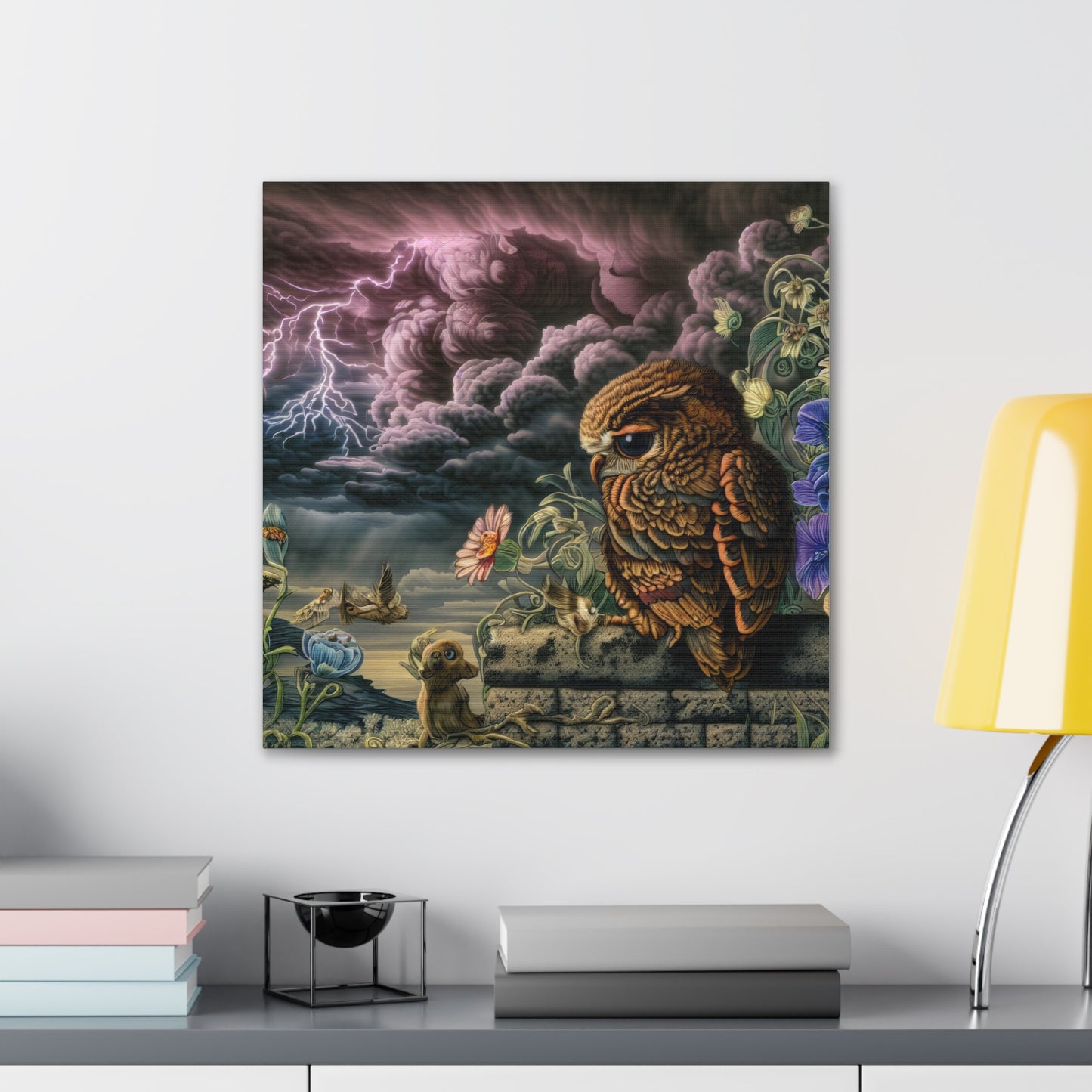 Kentucky Owl - Canvas Wall Art