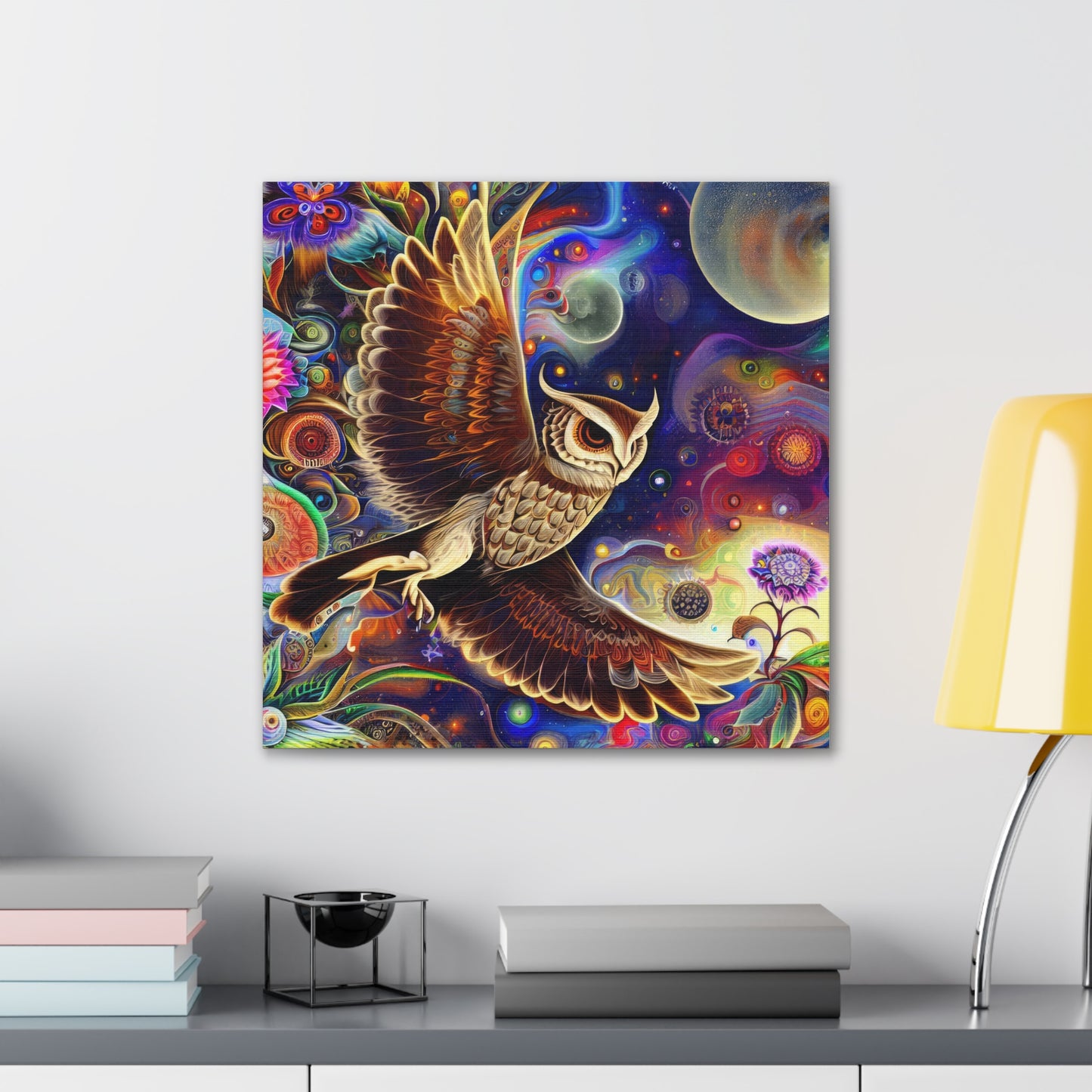 Michigan Owl - Canvas Wall Art